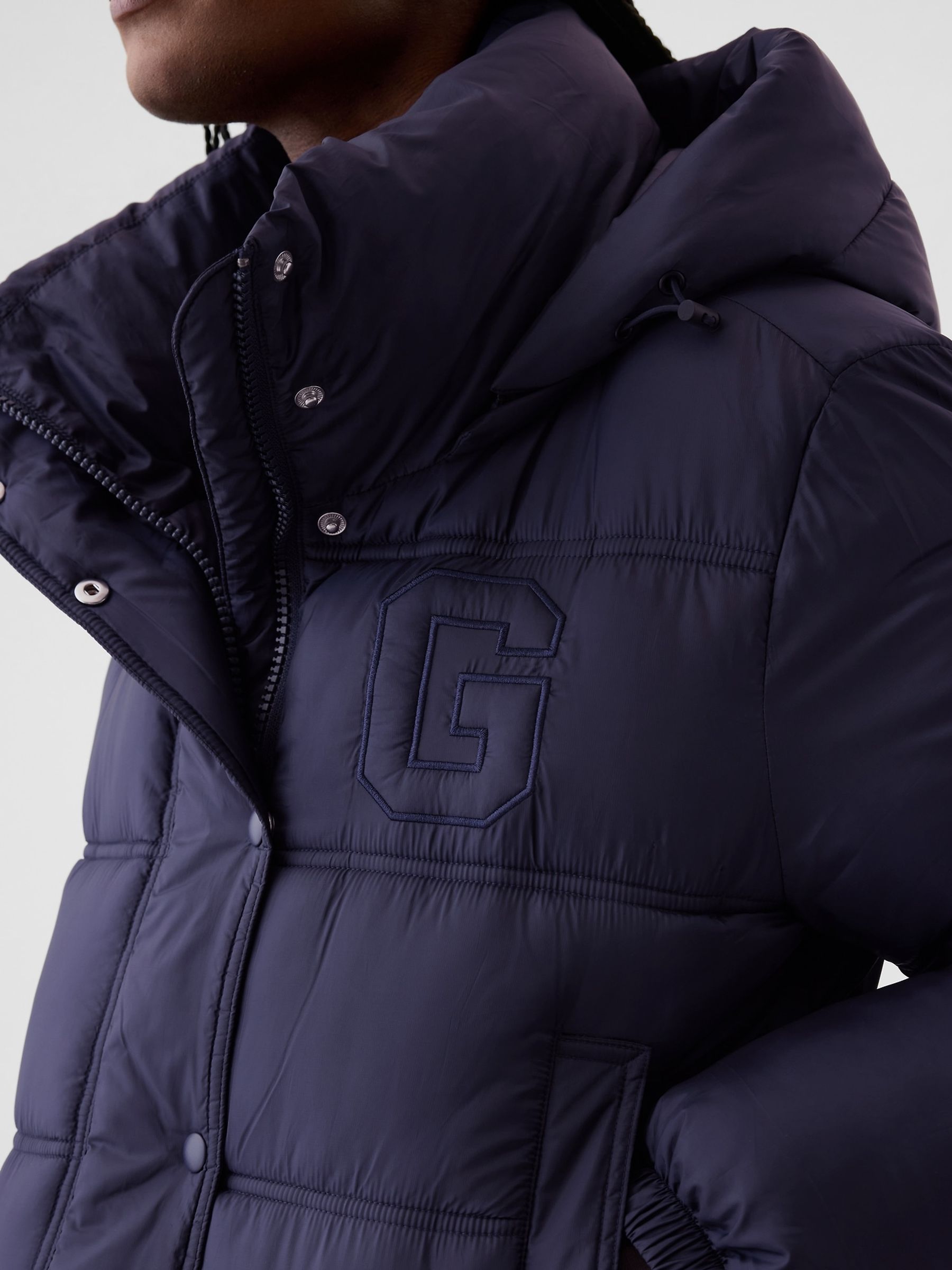 The gap puffer jacket on sale