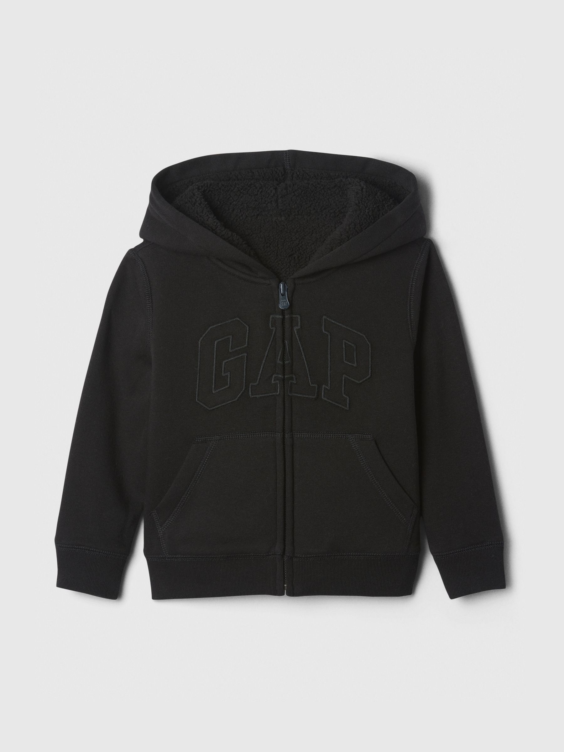 Gap logo sherpa hoodie cheap