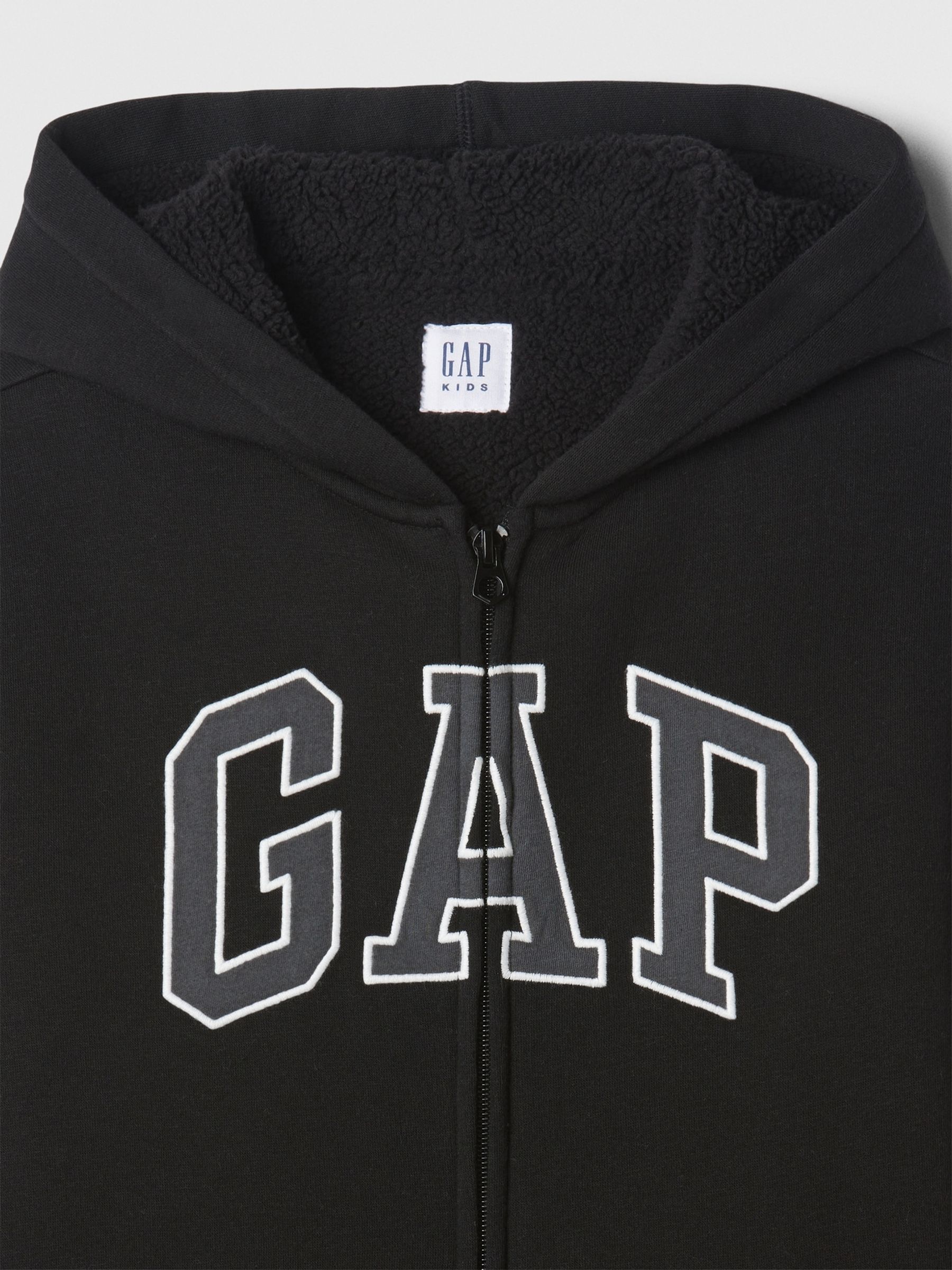 Sherpa lined hoodie gap sales