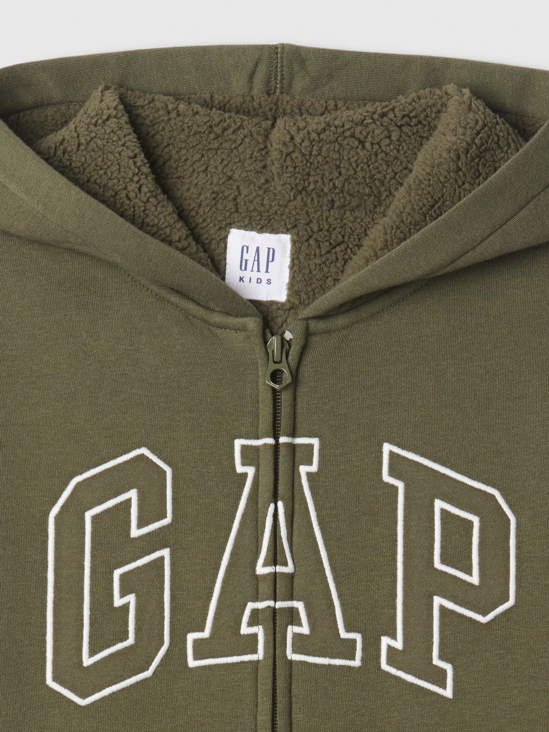 Olive green gap hoodie shop