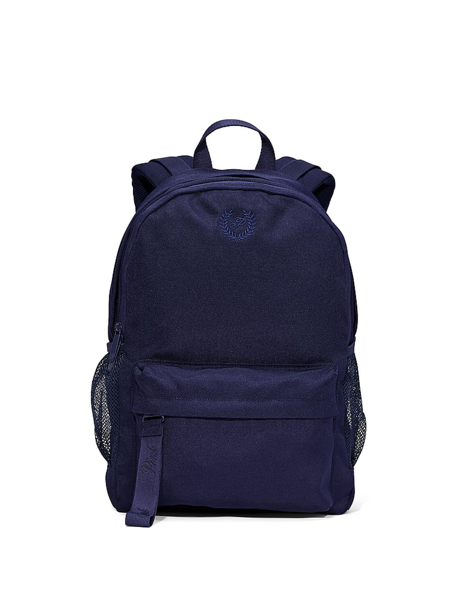 Buy Victoria s Secret Midnight Navy Blue Canvas Backpack from the Victoria s Secret UK online shop