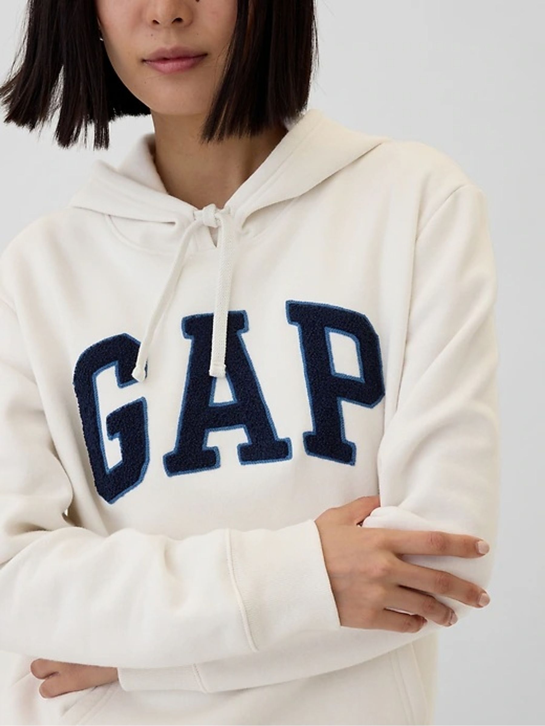 White hoodie gap outlet