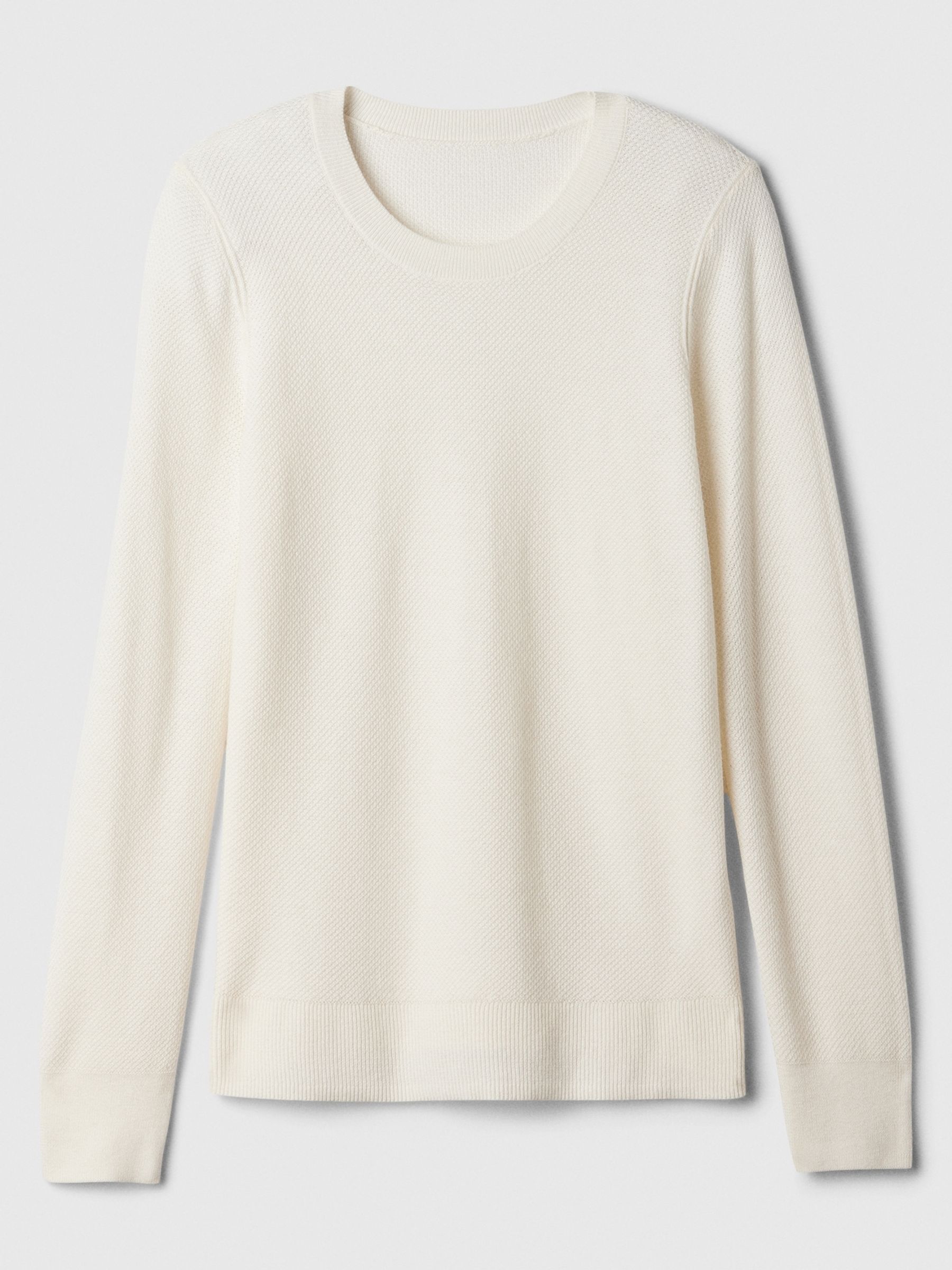 White jumper long sleeve 2025