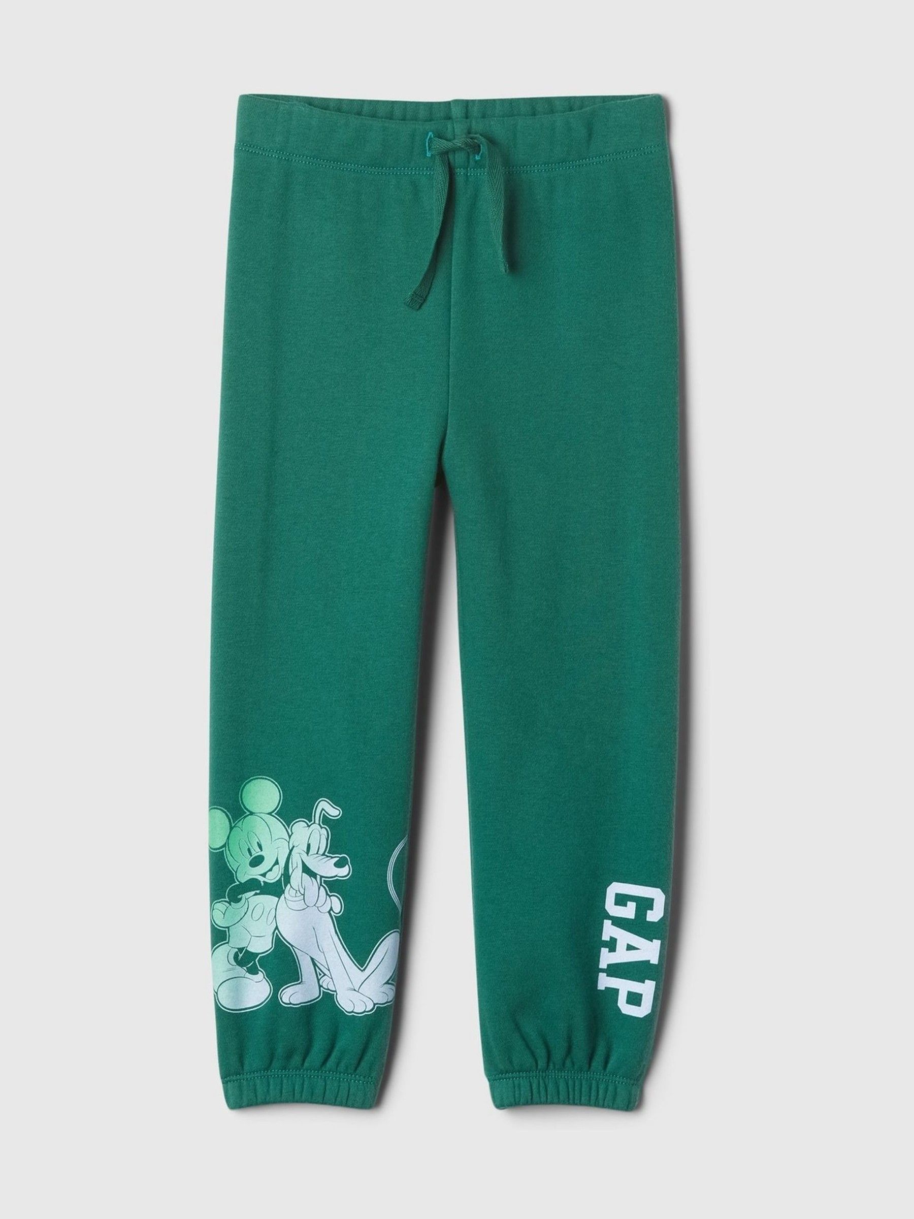 Green Disney Relaxed Mickey Mouse Pull On Joggers 6mths 5yrs