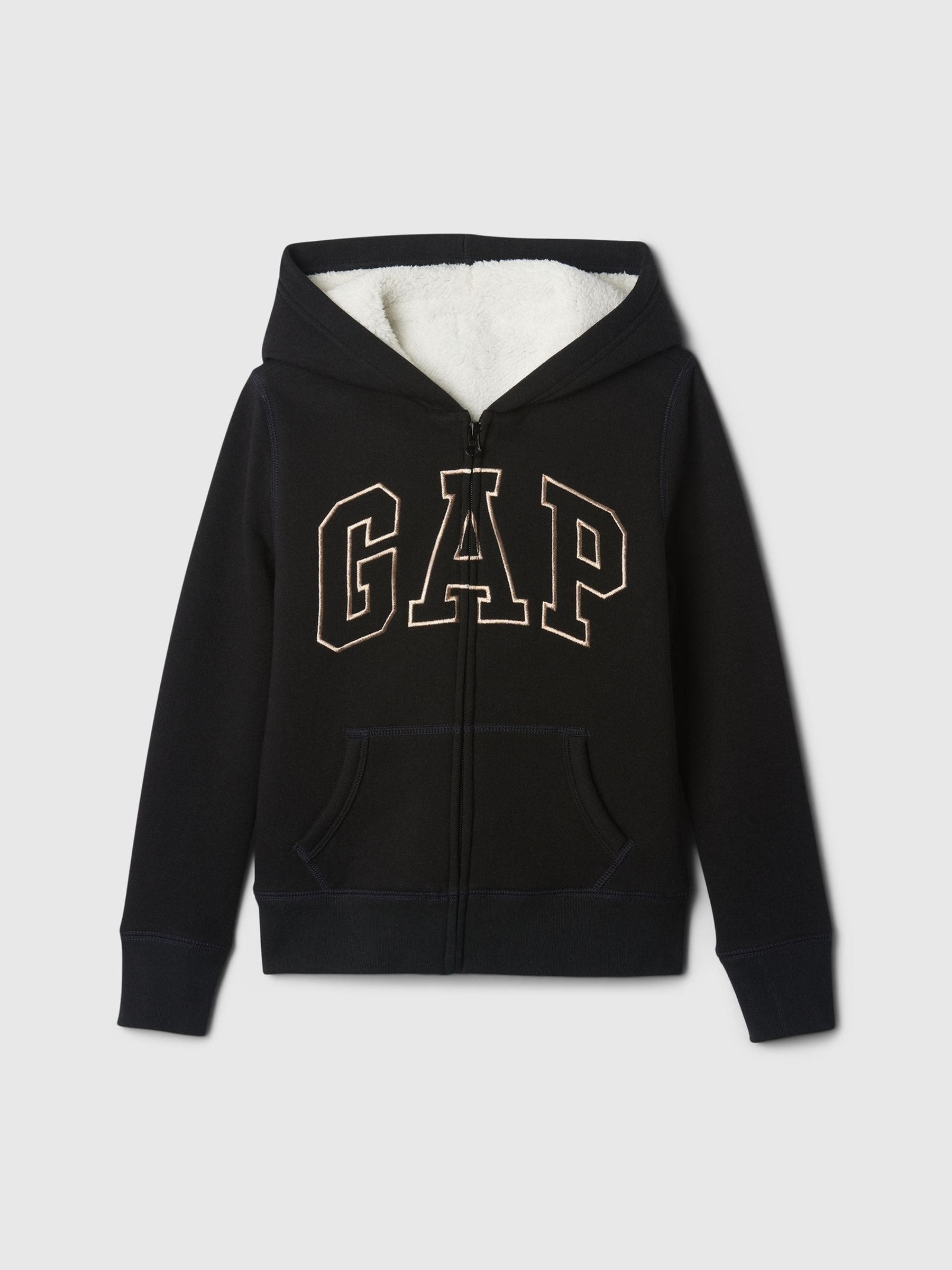 Sherpa lined hoodie gap outlet