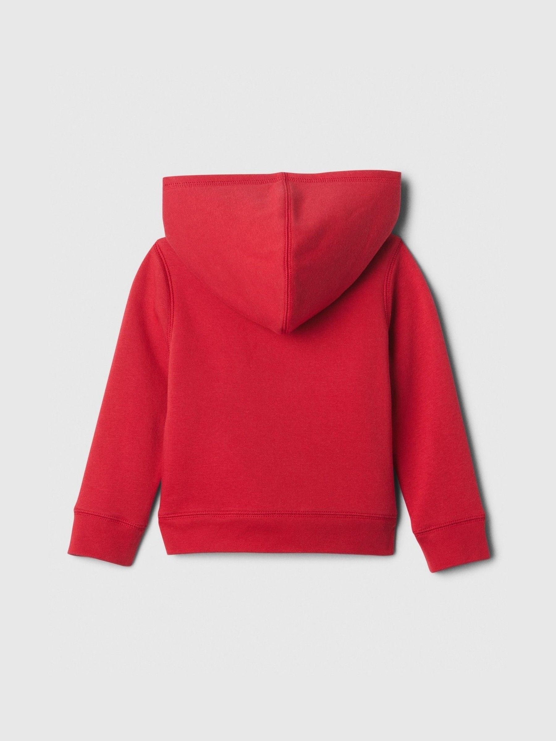 Red sherpa hoodie online