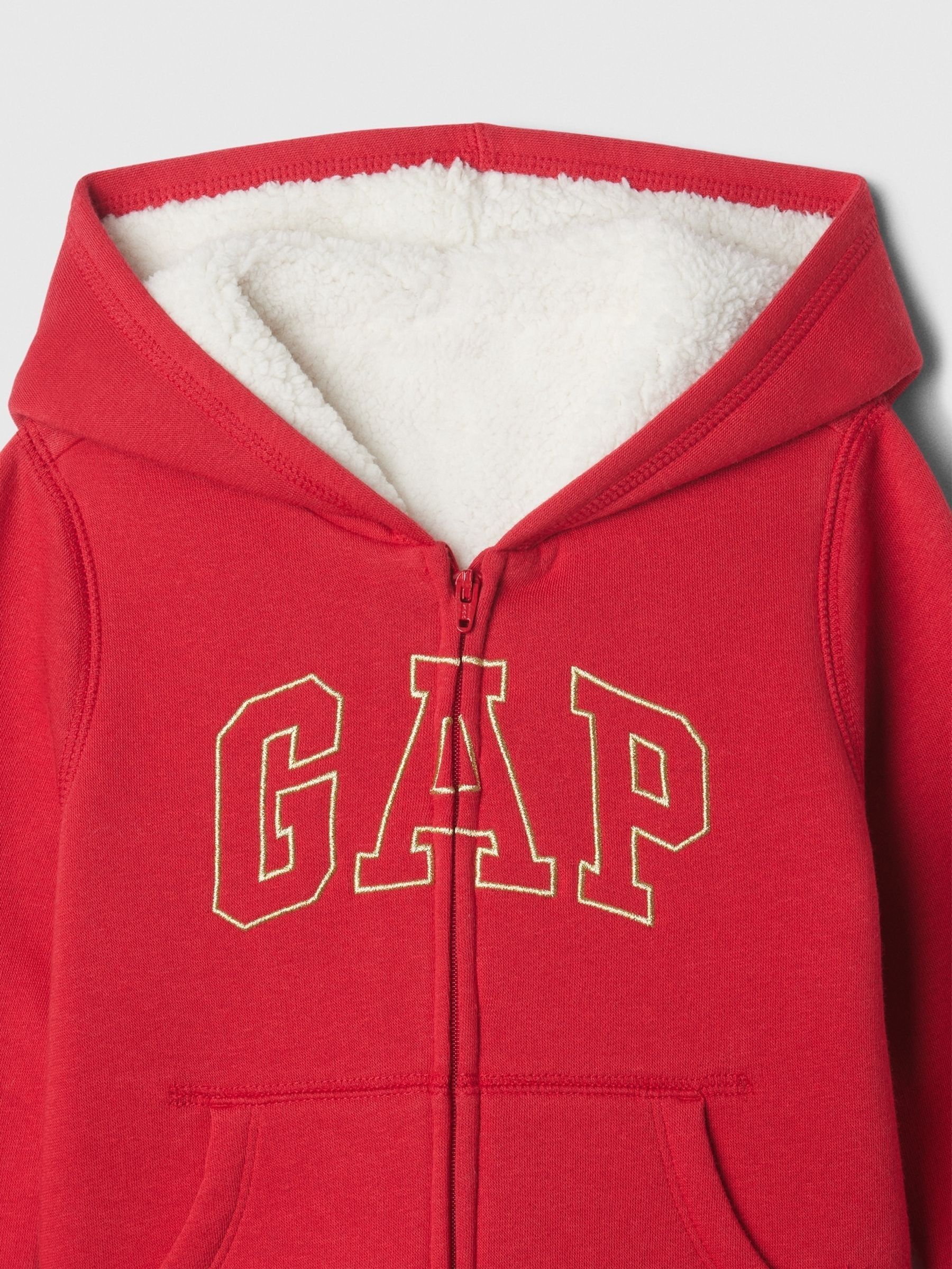 Sherpa lined hoodie toddler boy clearance
