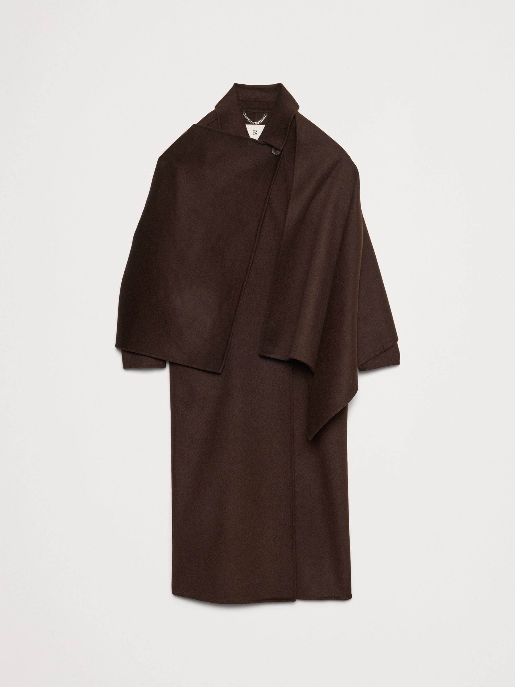 Double faced wrap coat banana republic discount