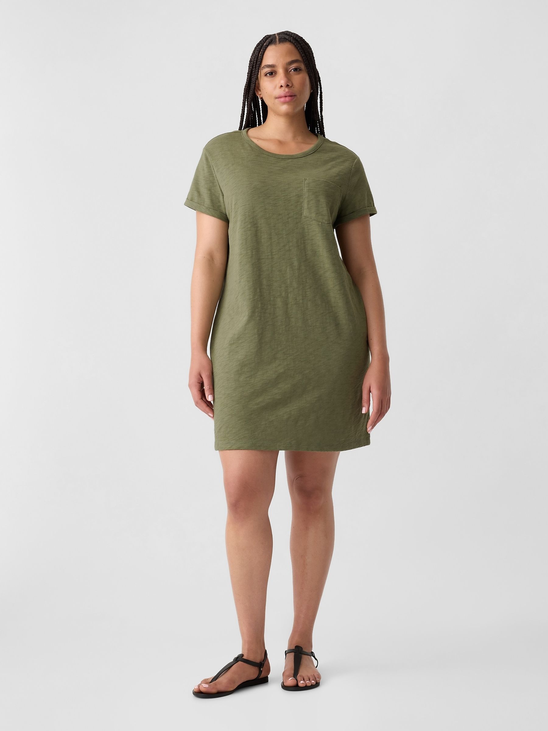 Pocket tshirt dress shop