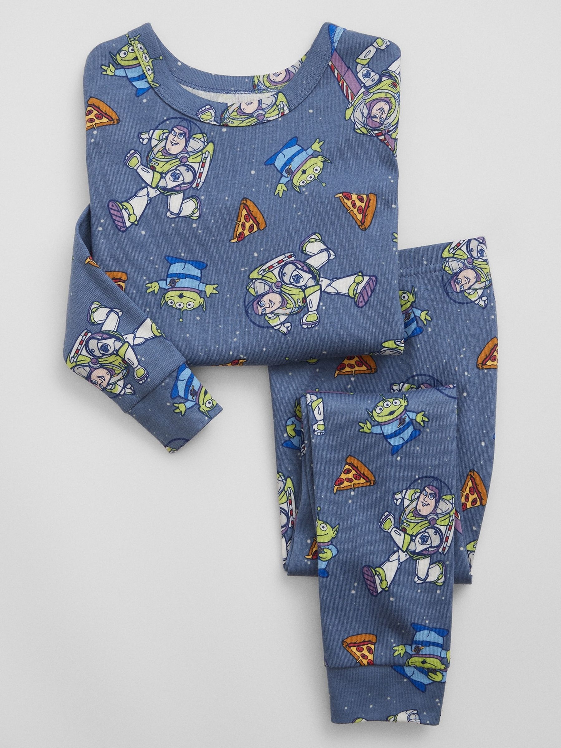Buy Blue Disney Toy Story Organic Cotton Pyjama Set from the Gap online shop