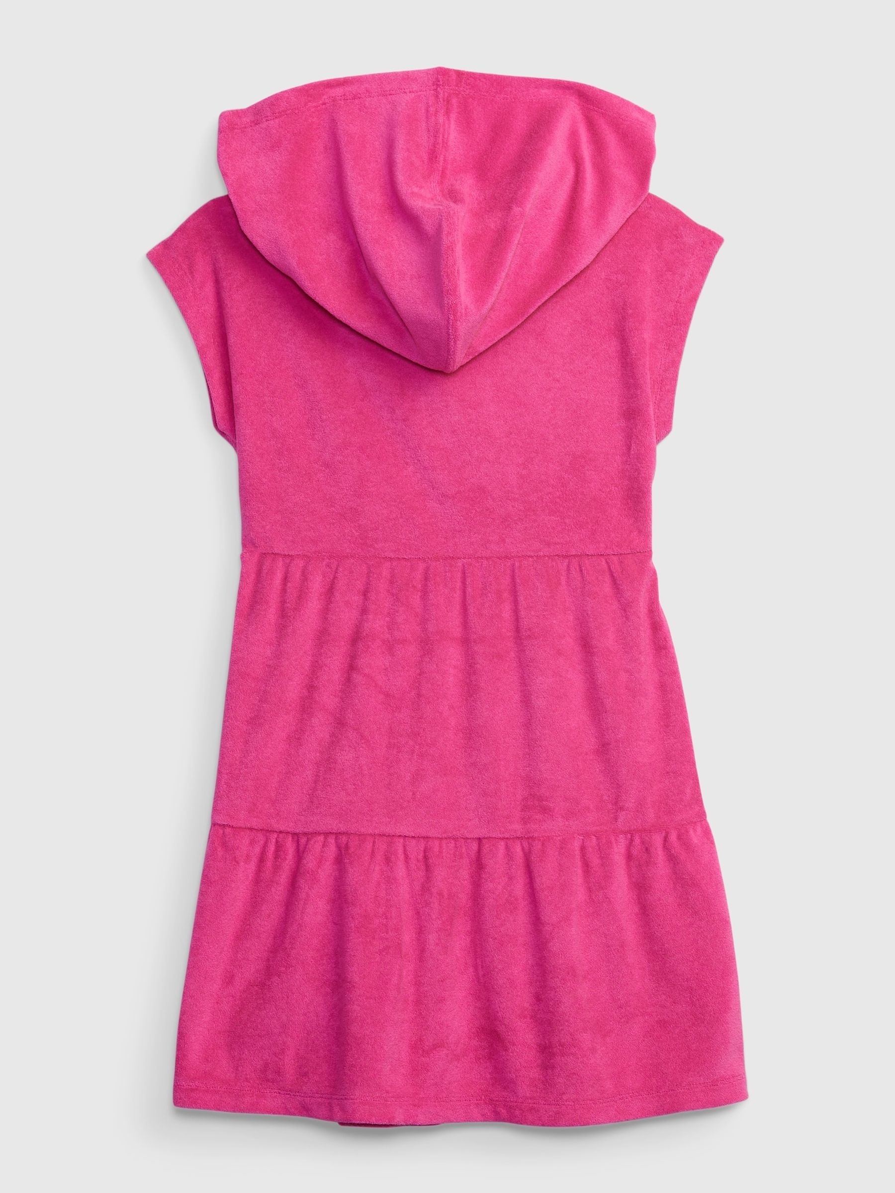 Buy Tiered Towel Terry Dress Kids from the Gap online shop