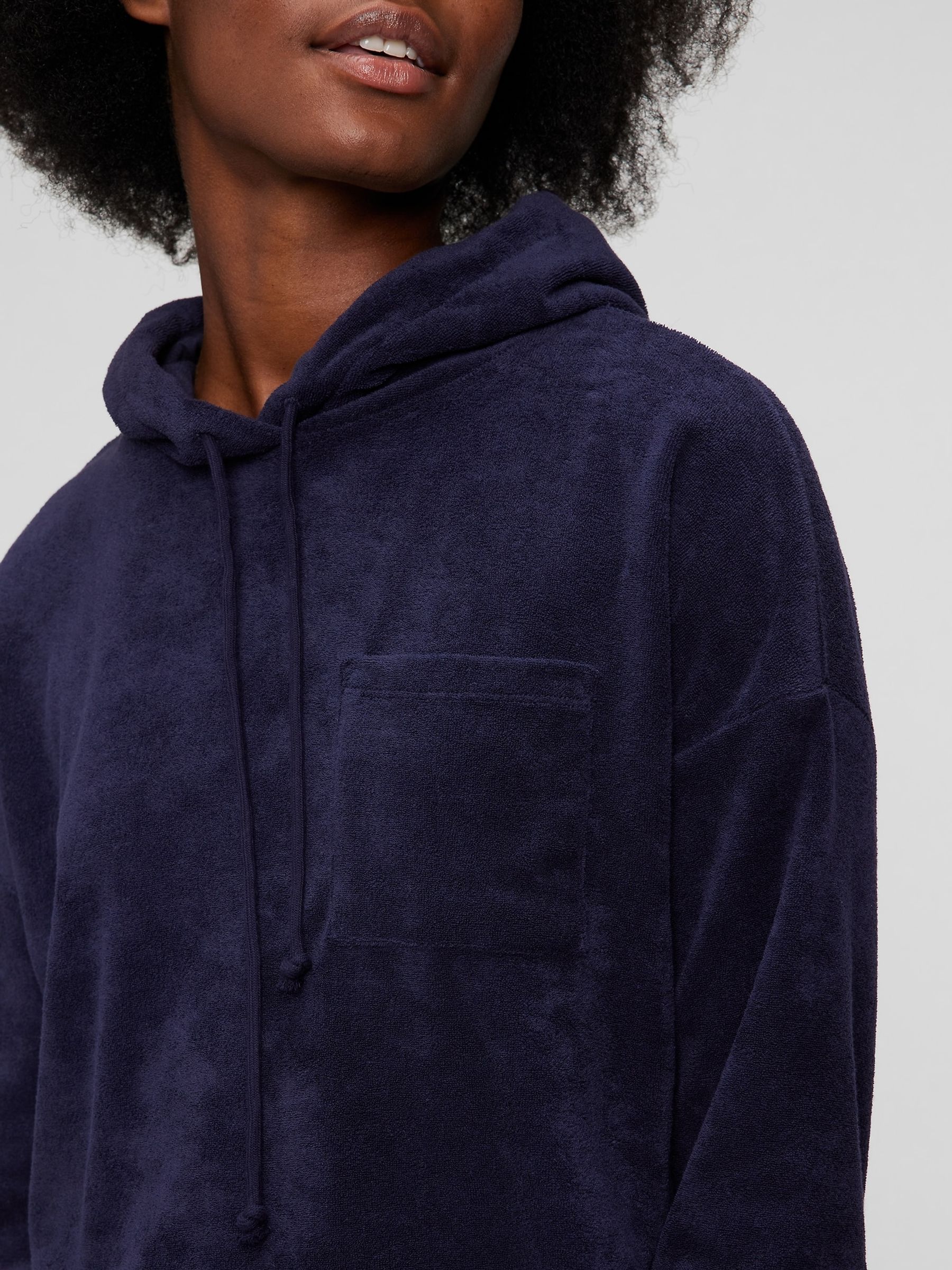 Buy Towel Terry Hoodie from the Gap online shop