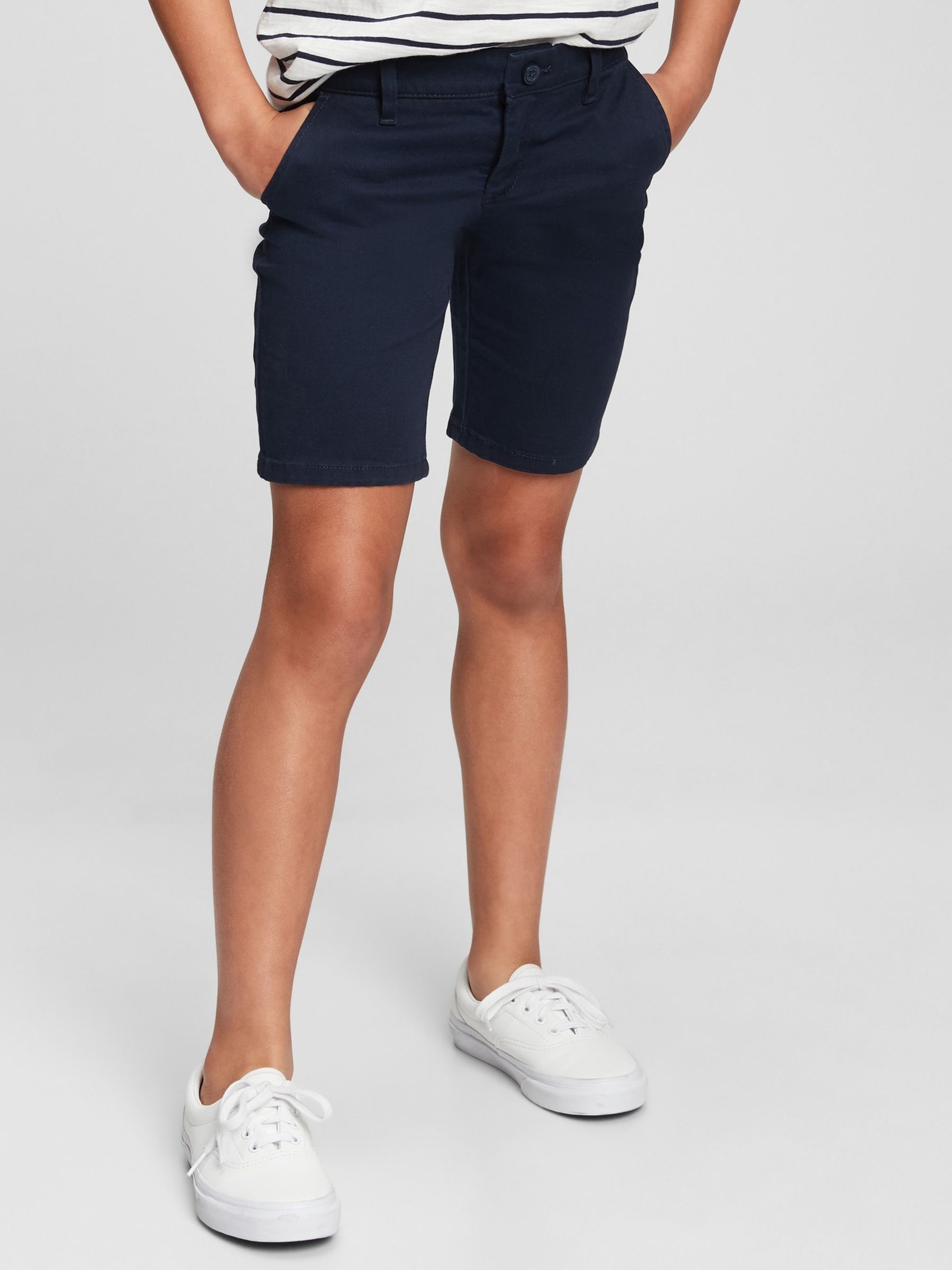 Womens navy bermuda shorts hotsell