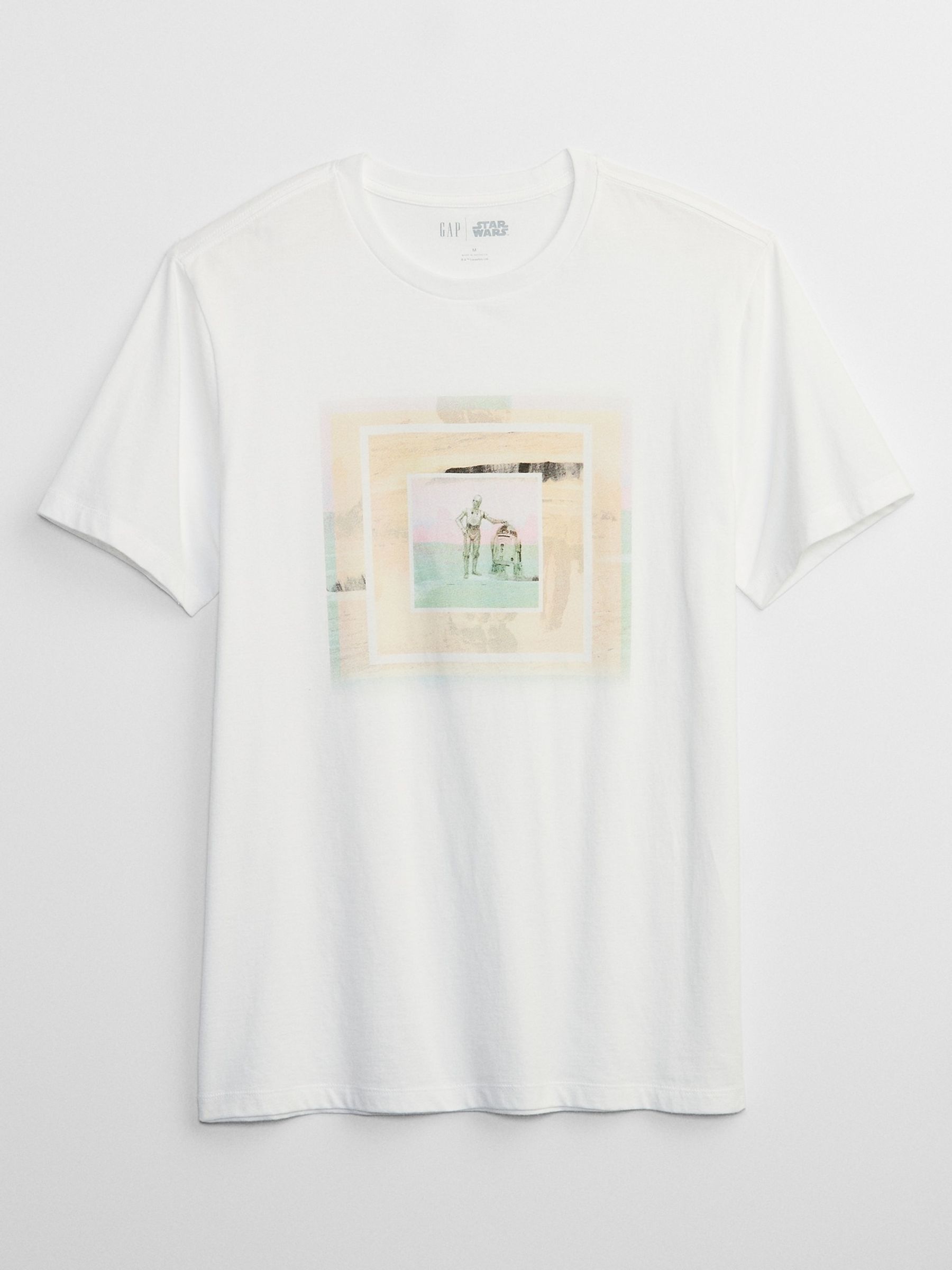 Buy White Star Wars Graphic Short Sleeve Crewneck T Shirt from the Gap online shop