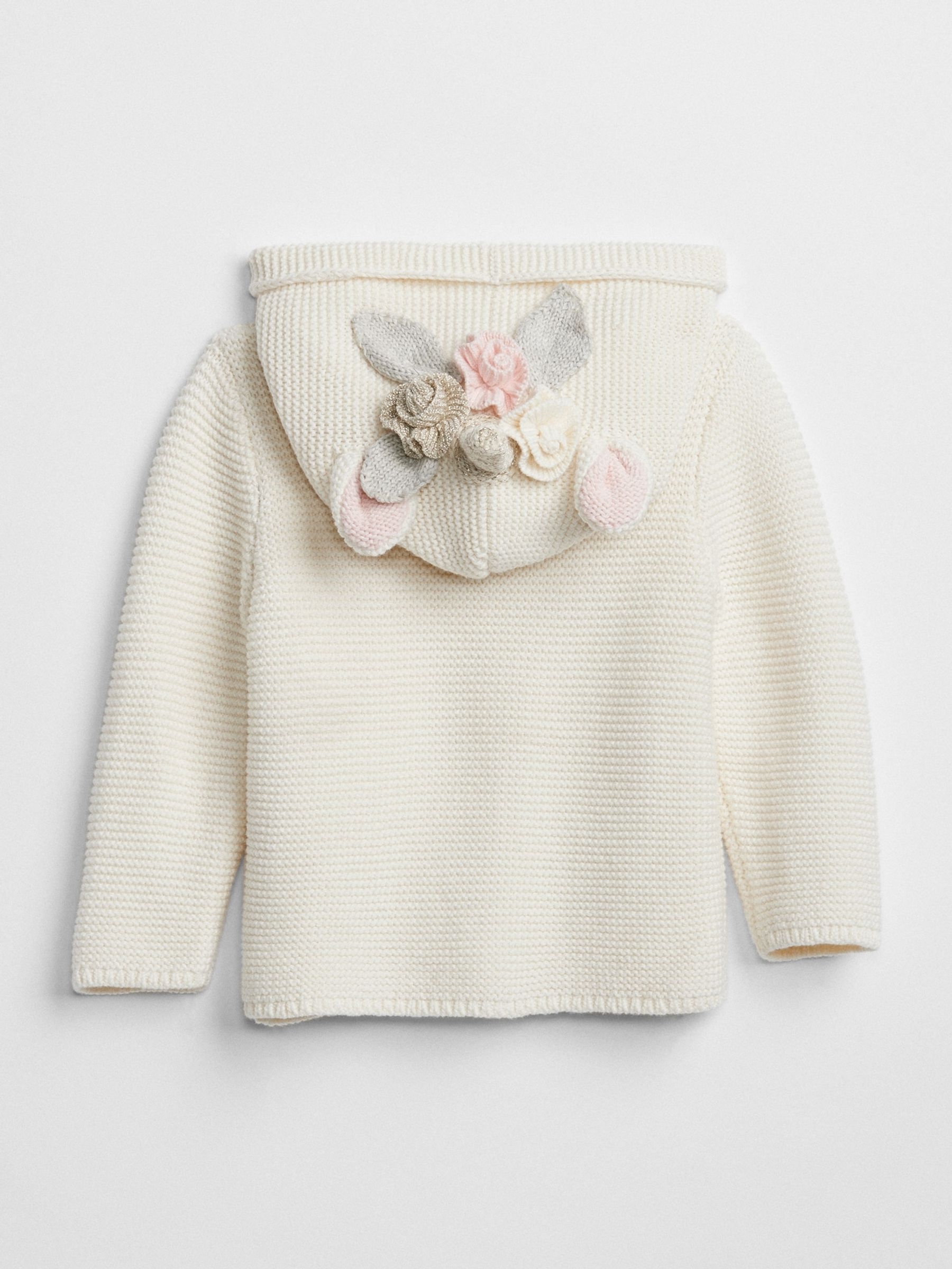 Cream Baby Brannan Unicorn Cardigan Newborn 24mths