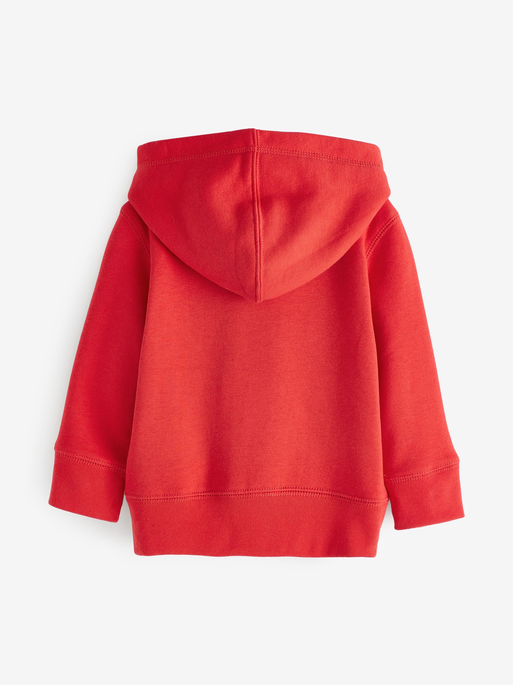Red zip up hoodie toddler cheap