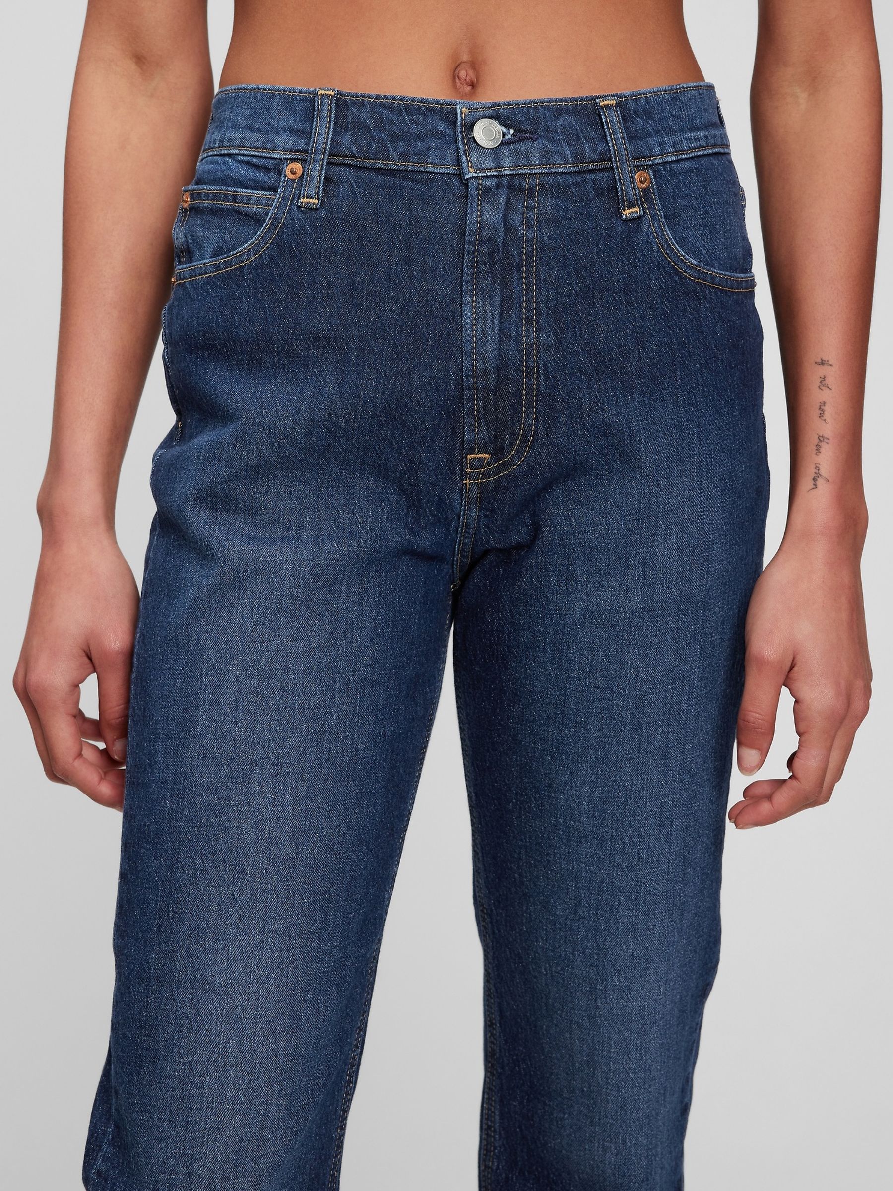 High rise mom jeans gap online