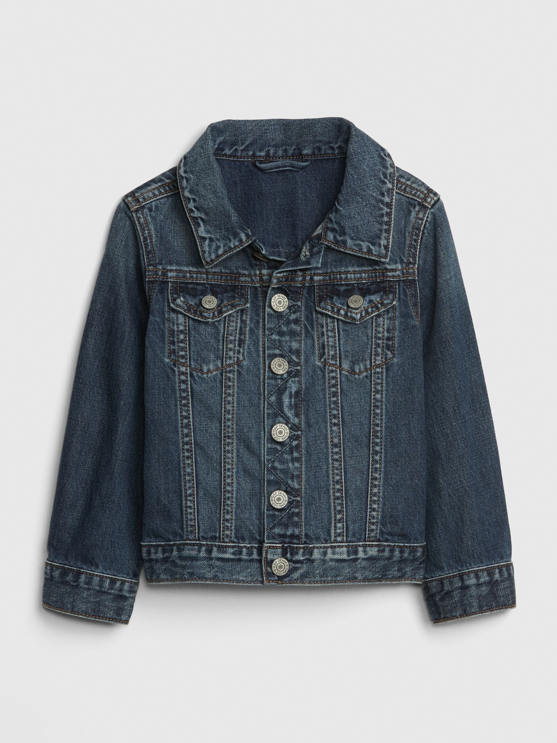 Mickey mouse jean jacket gap deals