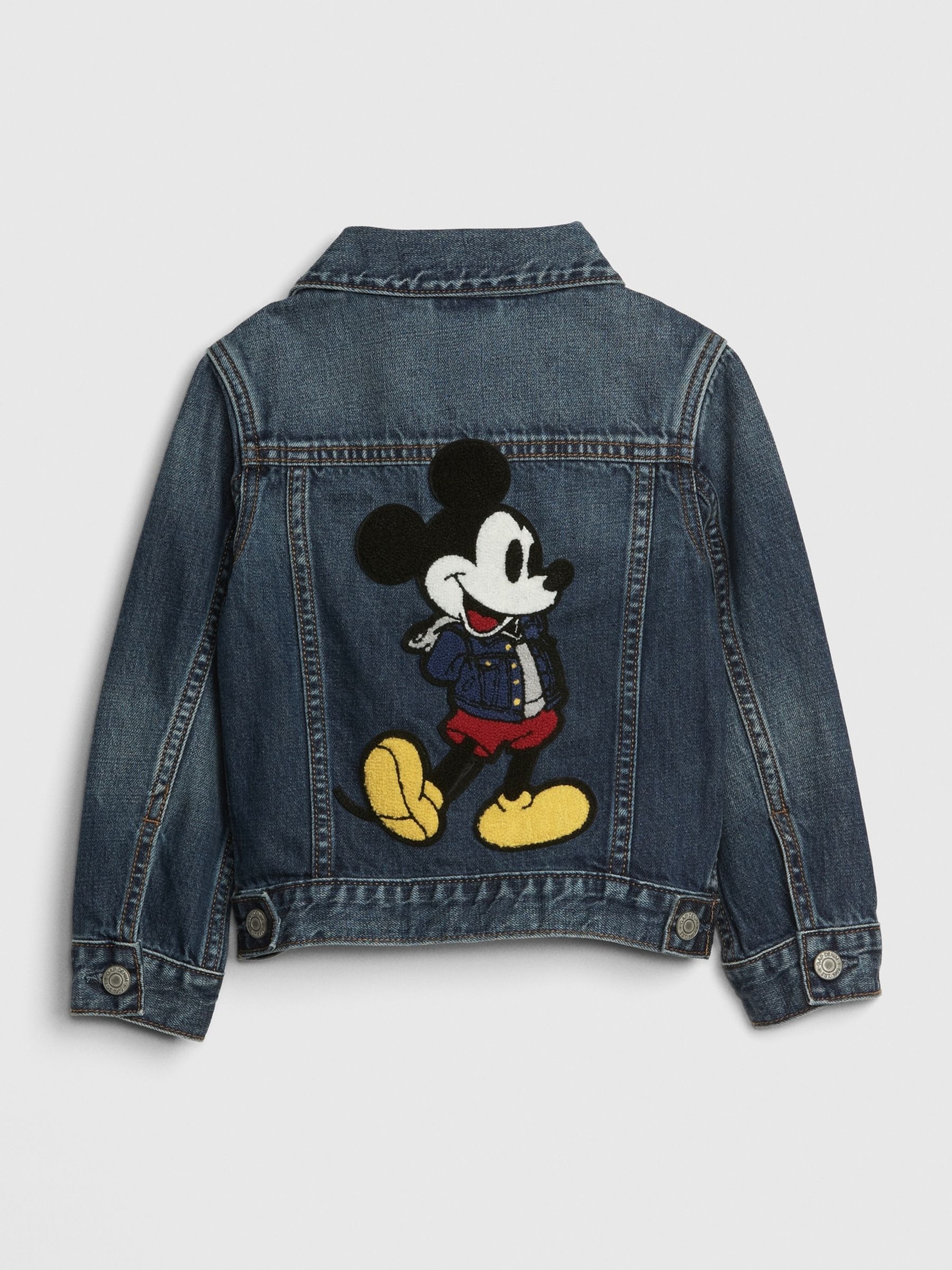 Mickey mouse jean jacket gap deals