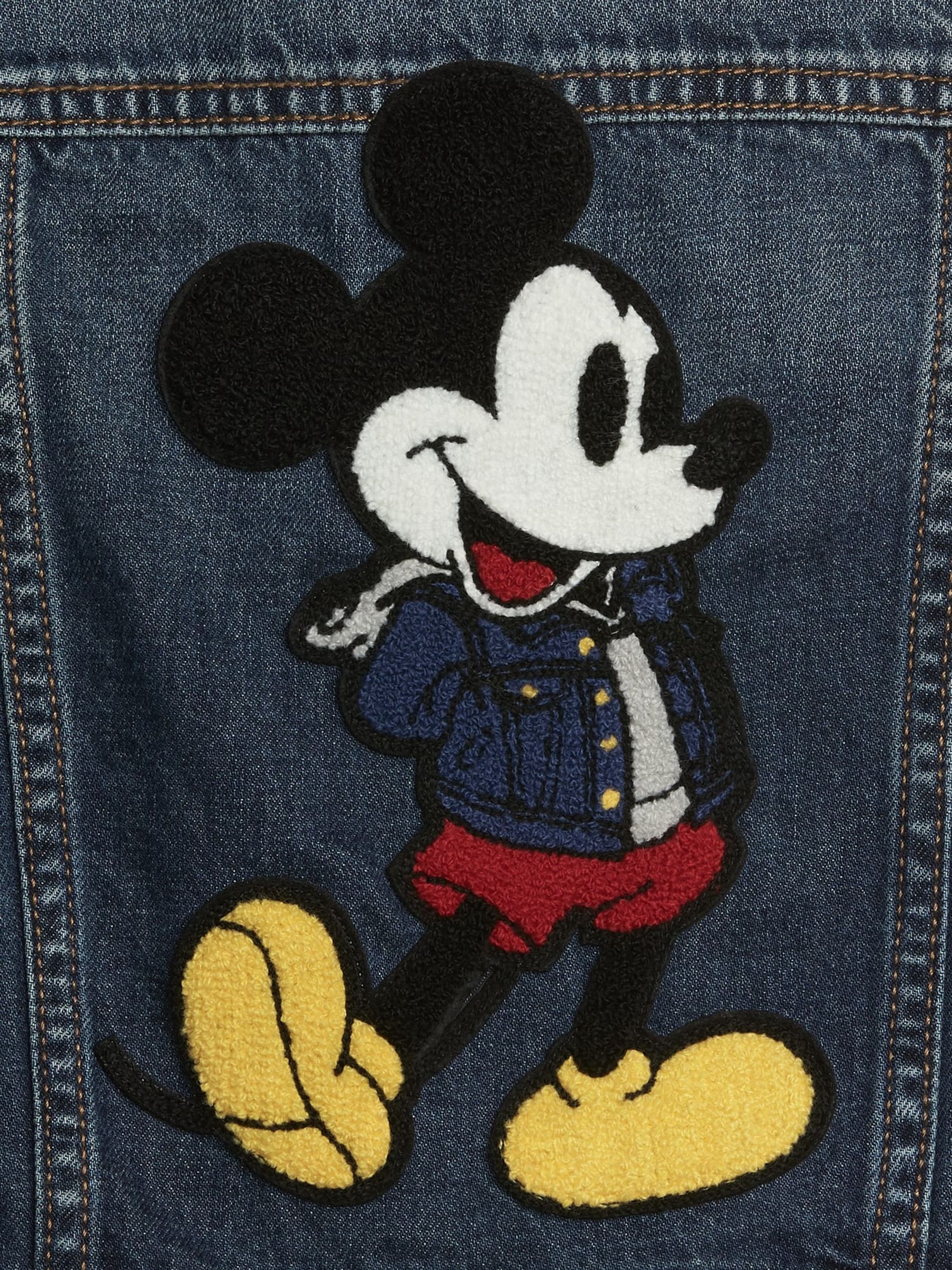 Mickey mouse jean jacket gap deals