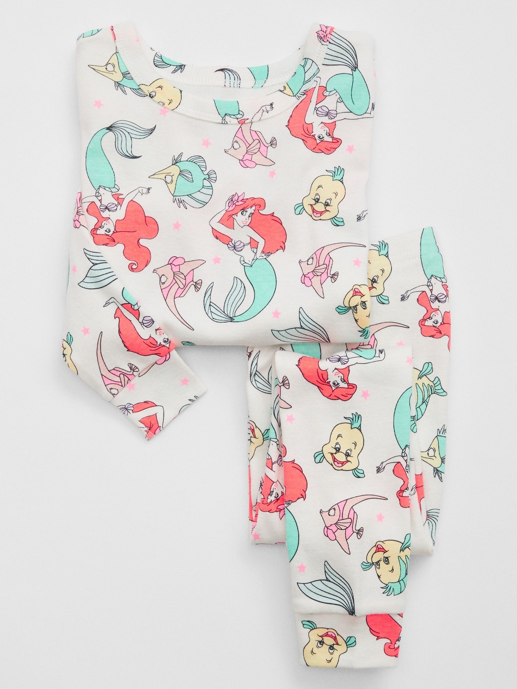 Buy Disney The Little Mermaid Organic Cotton Pyjamas from the Gap online shop