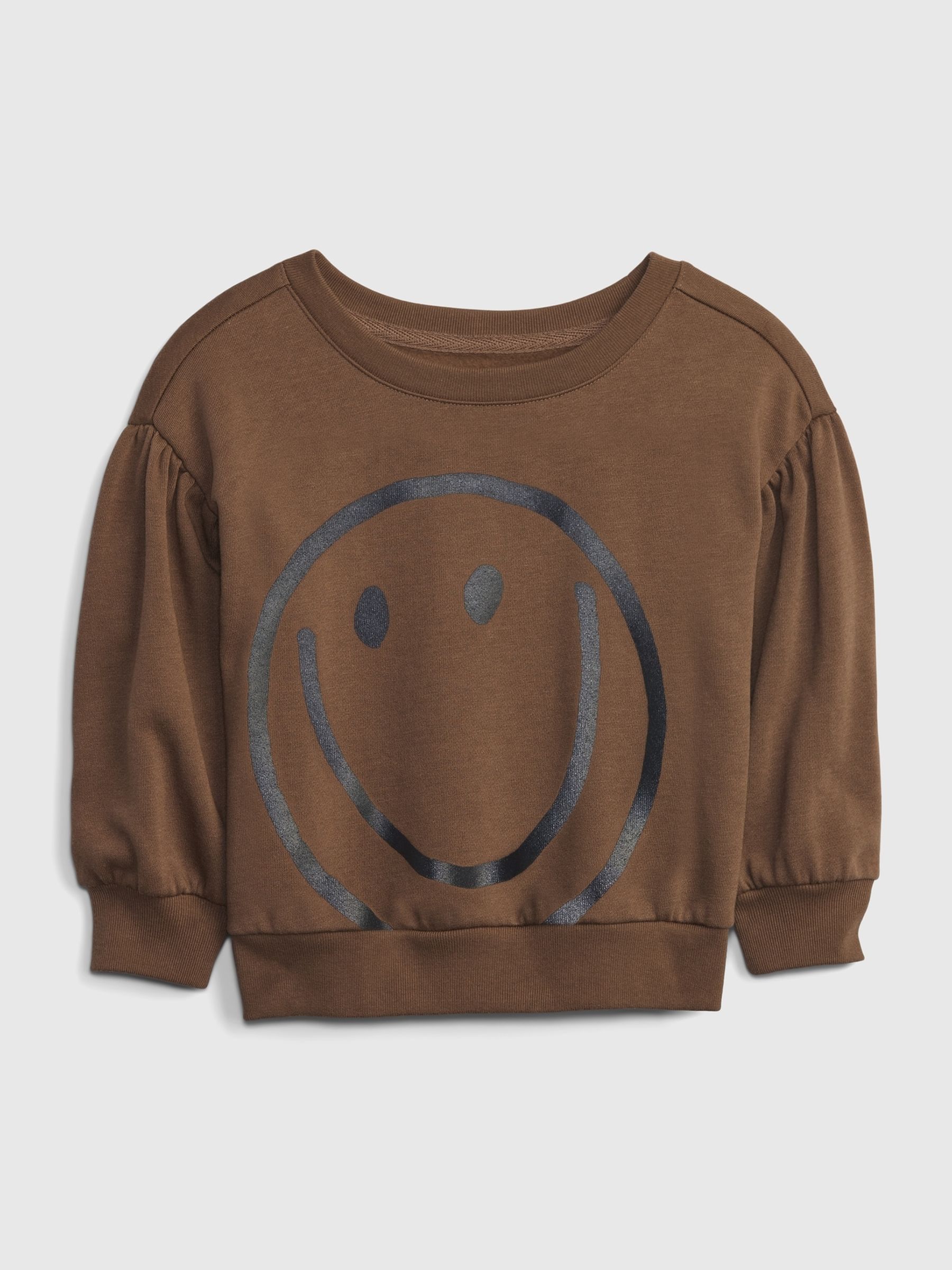 Gap puff sleeve sweatshirt outlet