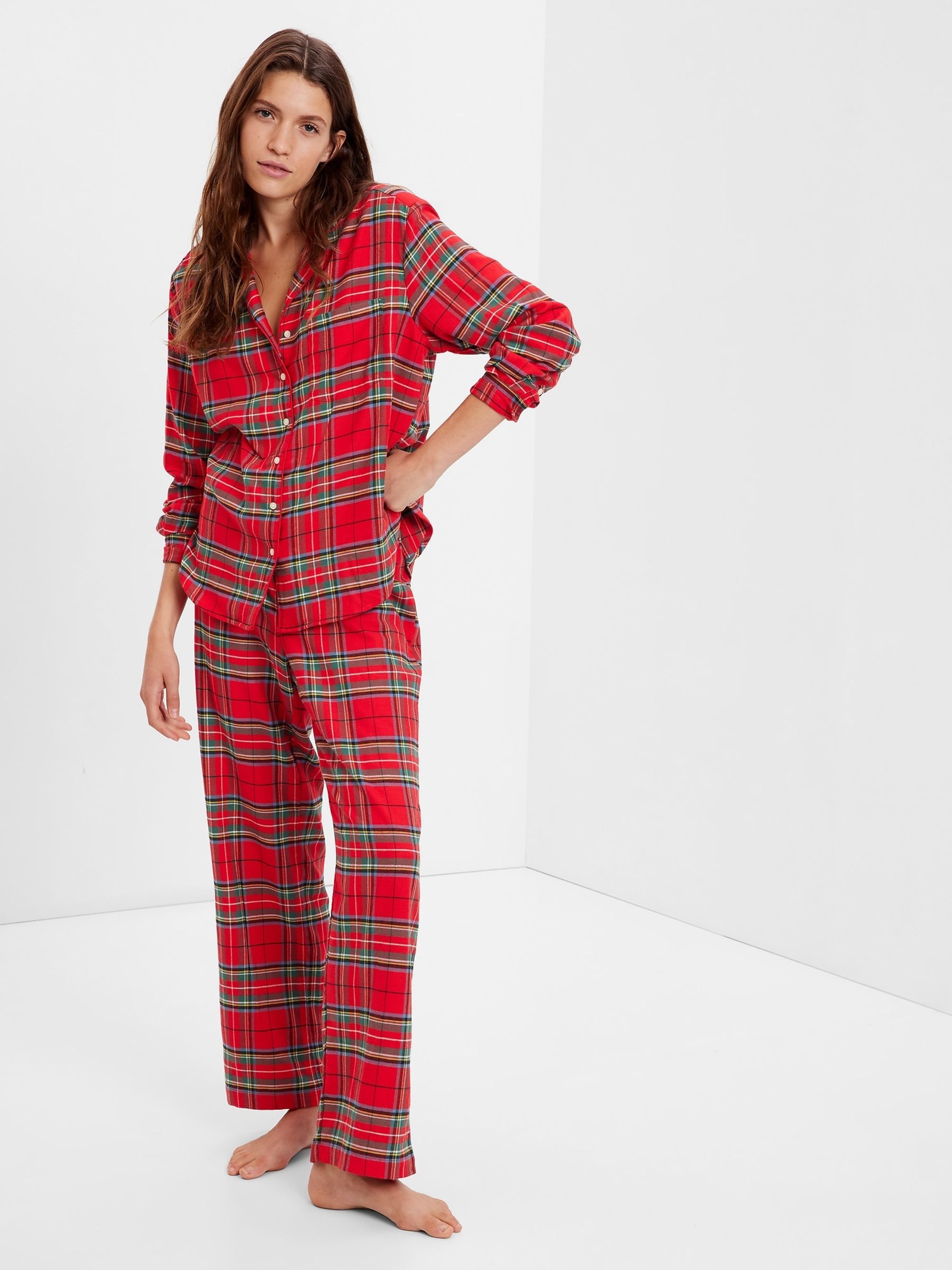 Gap flannel pajamas clearance