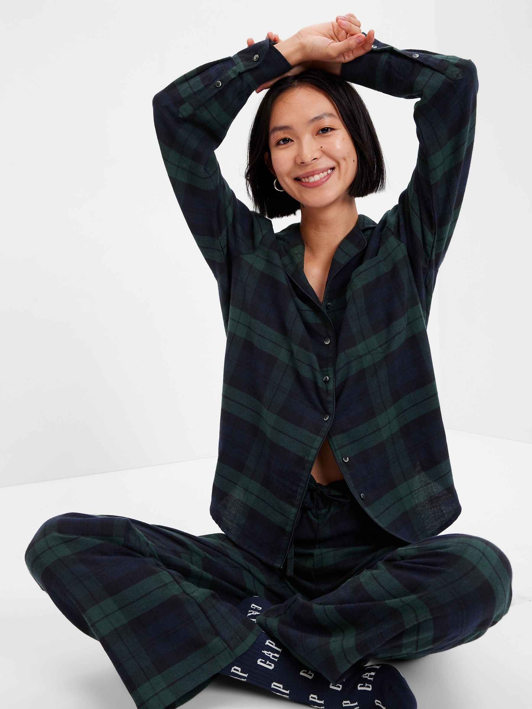 Gap flannel pajamas outlet