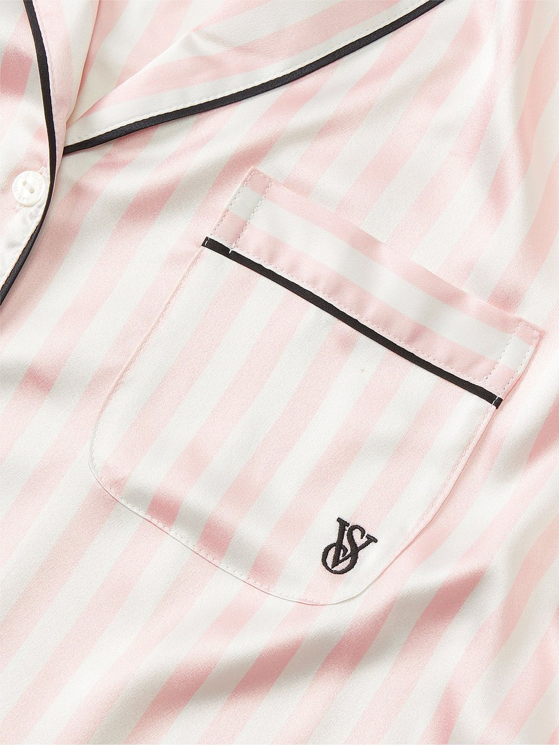 Victoria secret pink striped pajamas online