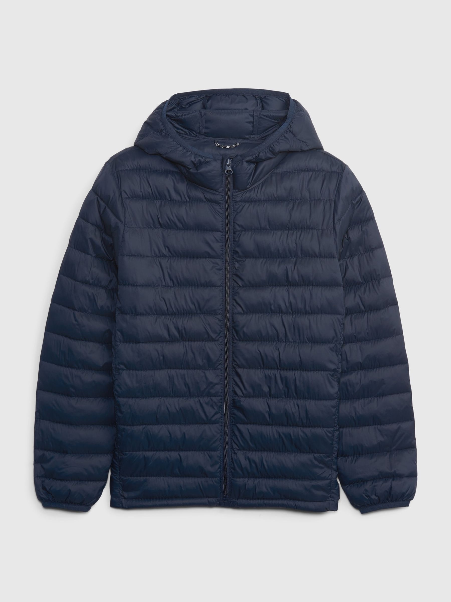 Navy Blue Lightweight Puffer Jacket