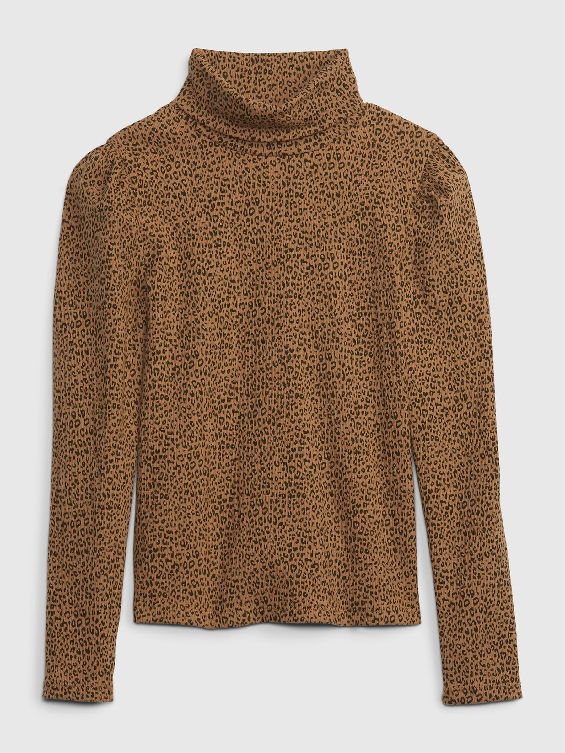 Puff Sleeve Turtleneck