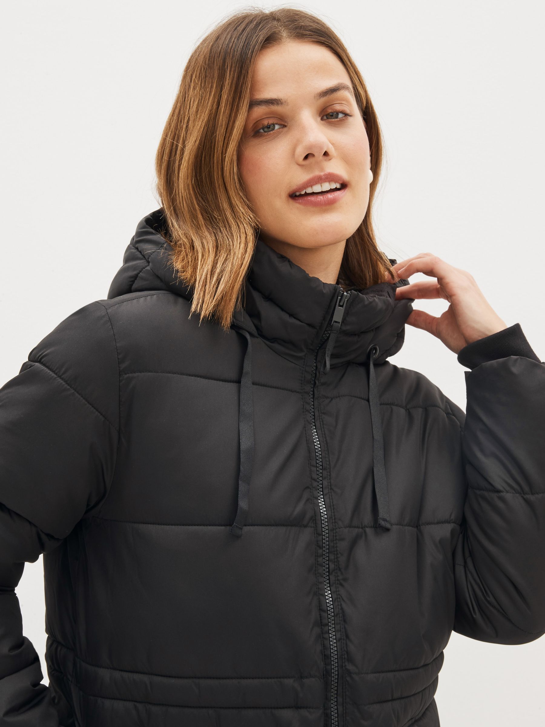 Gap black puffer coat shop