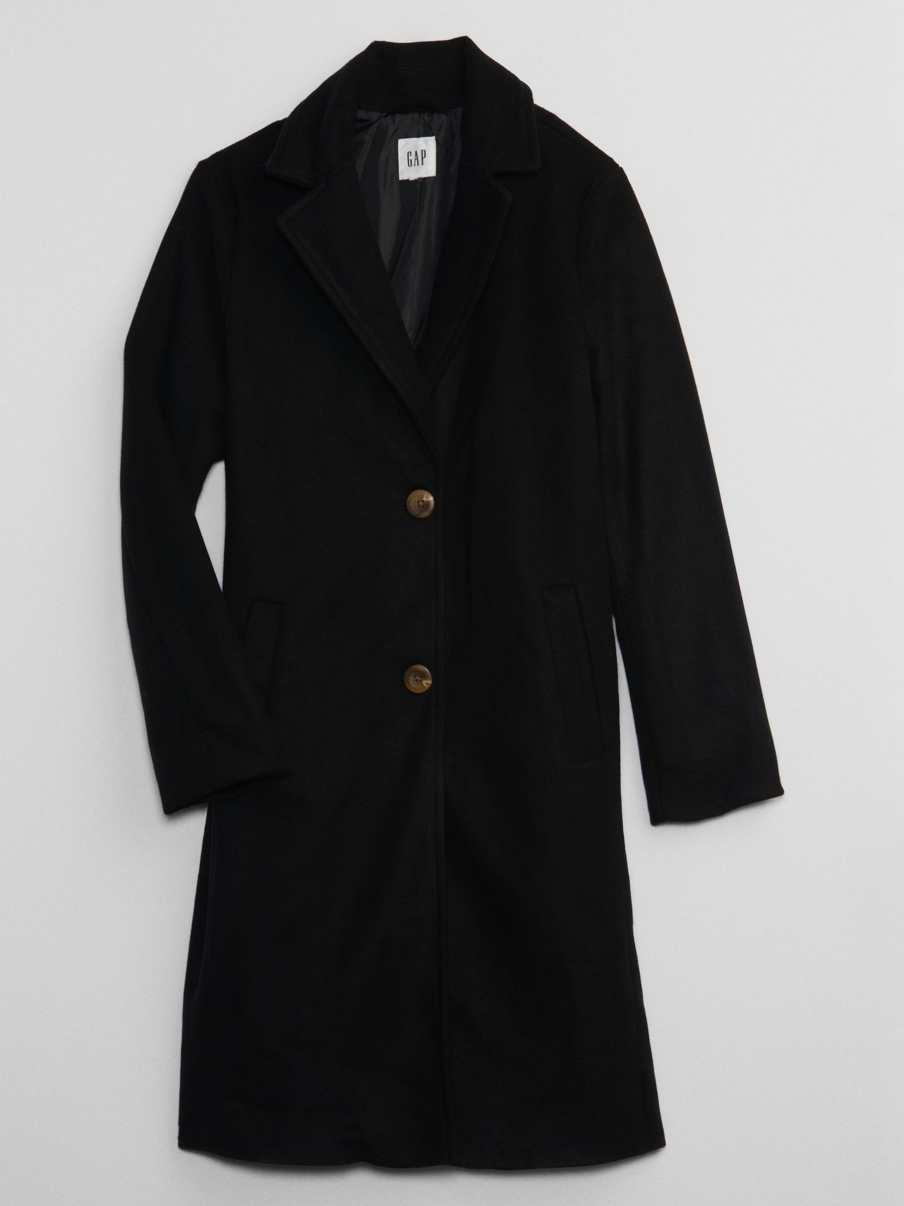 Black Long Topcoat