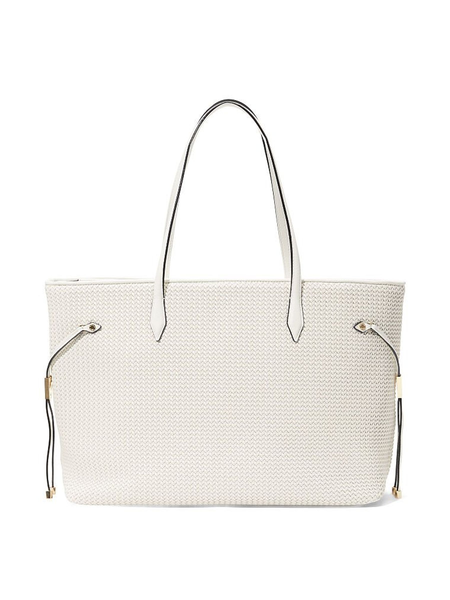 Victoria secret woven tote sale