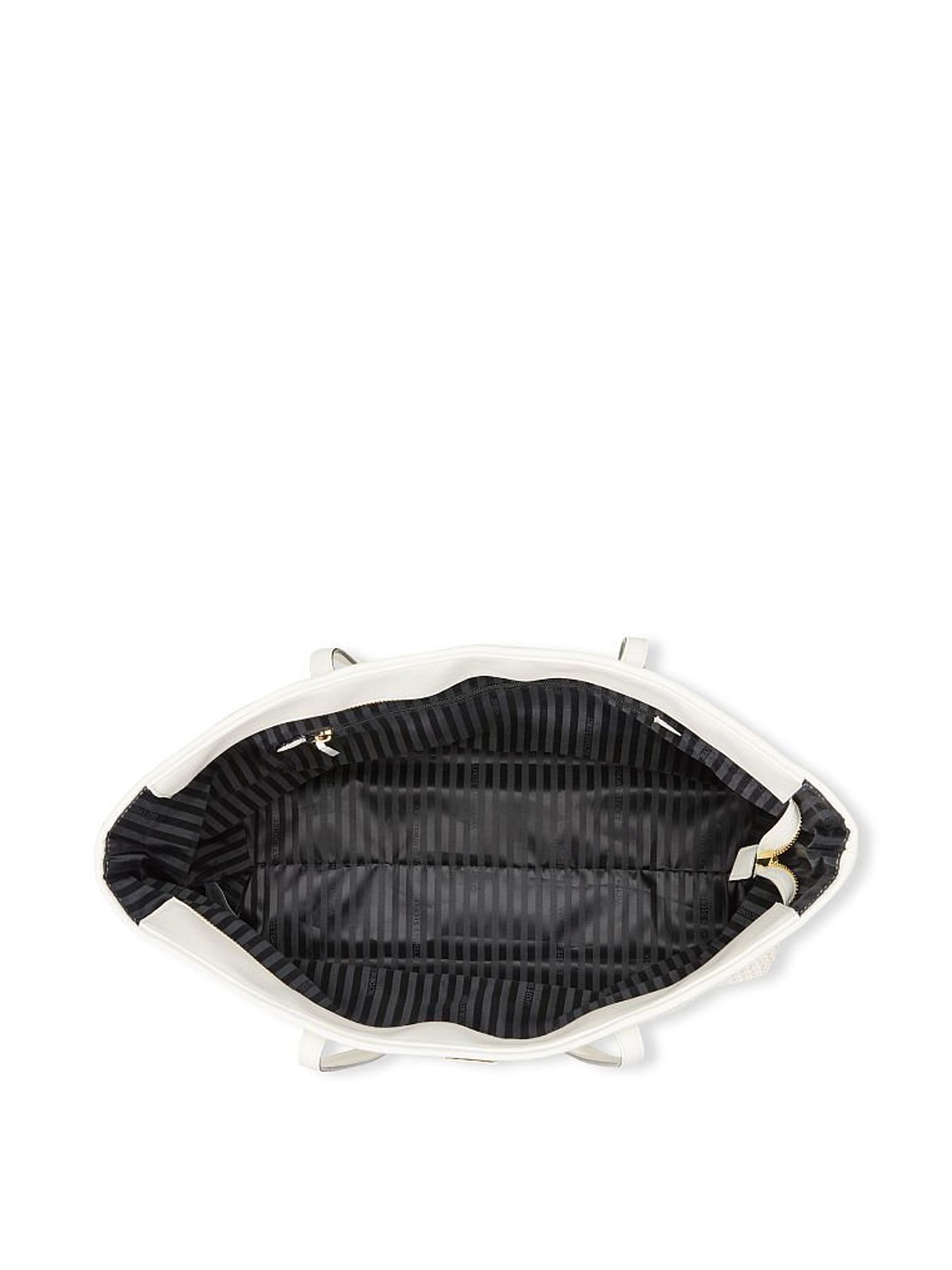 Coconut Woven White Tote Bag