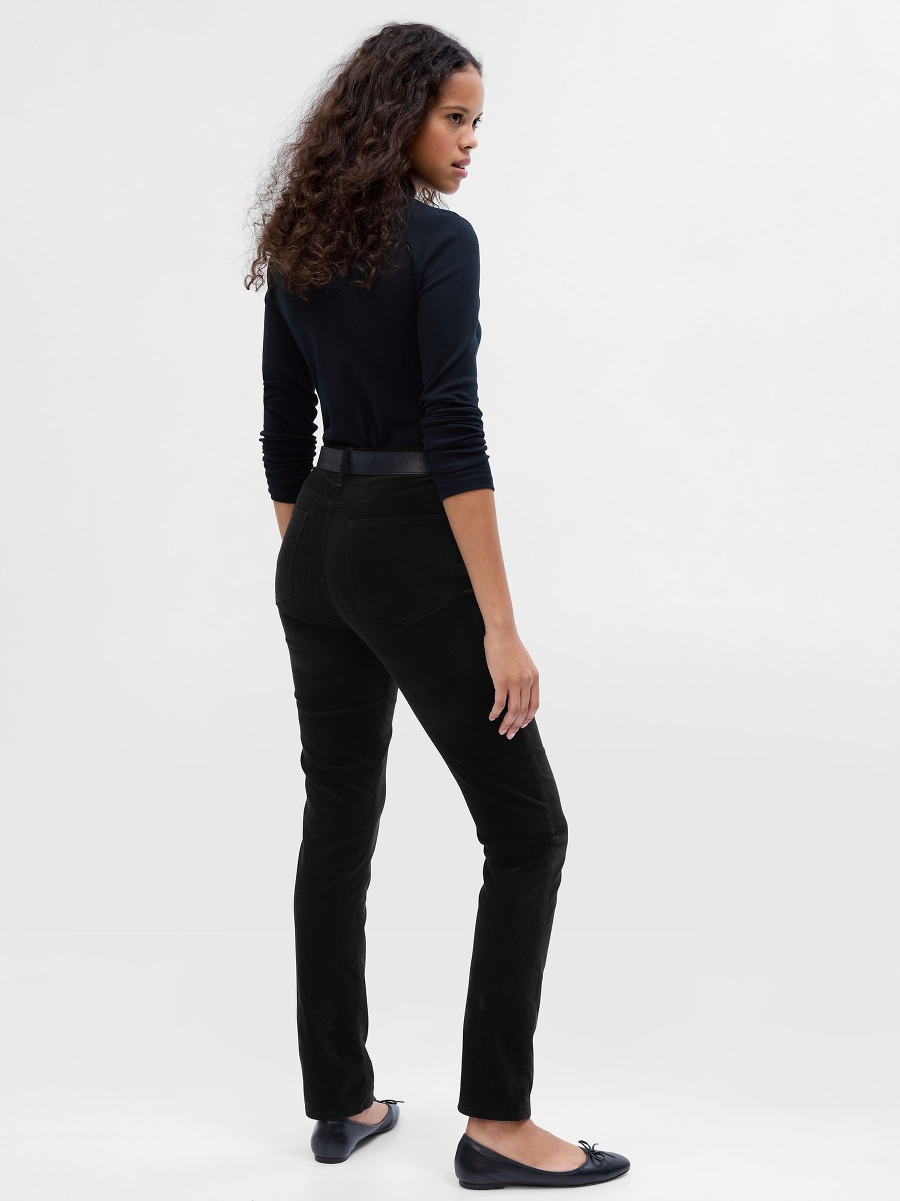 Gap velvet skinny jeans discount