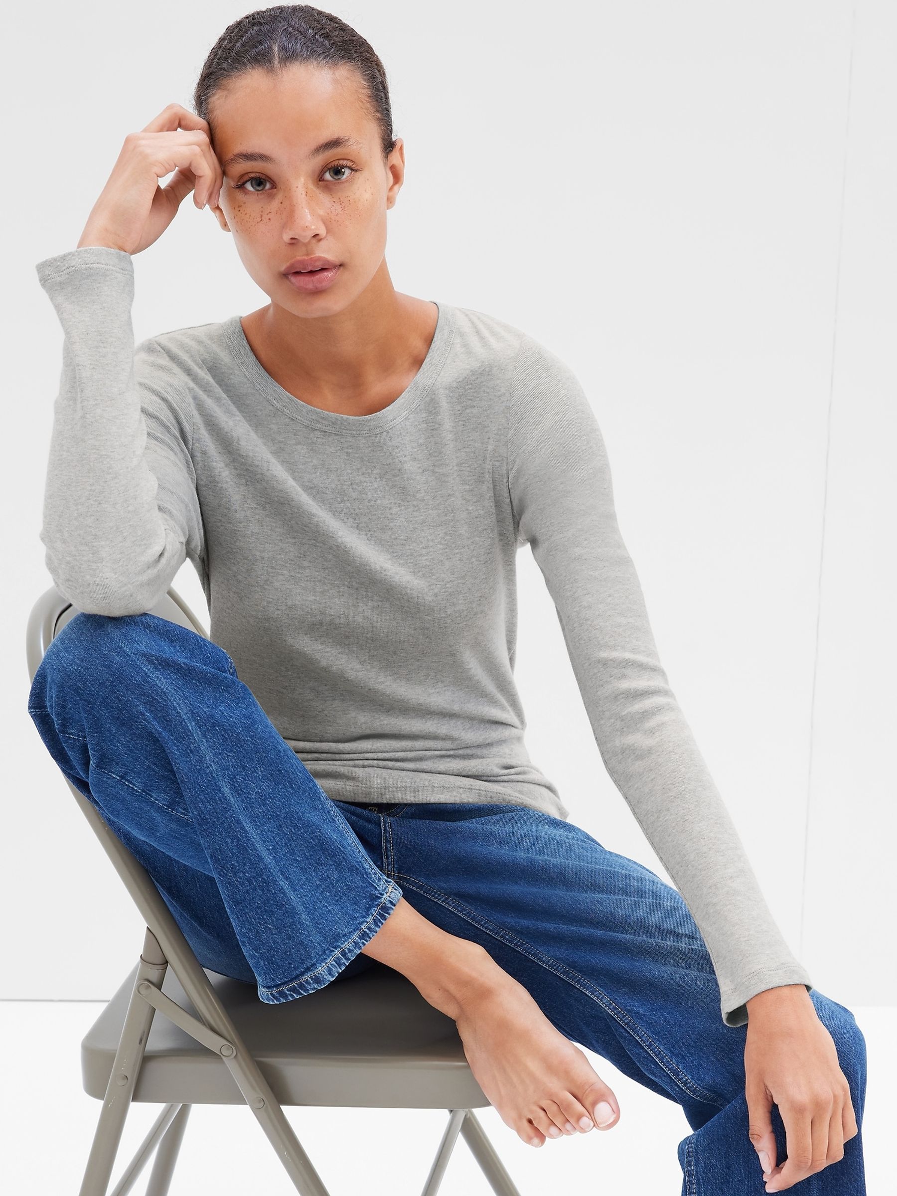 Gap favorite tee long sleeve store