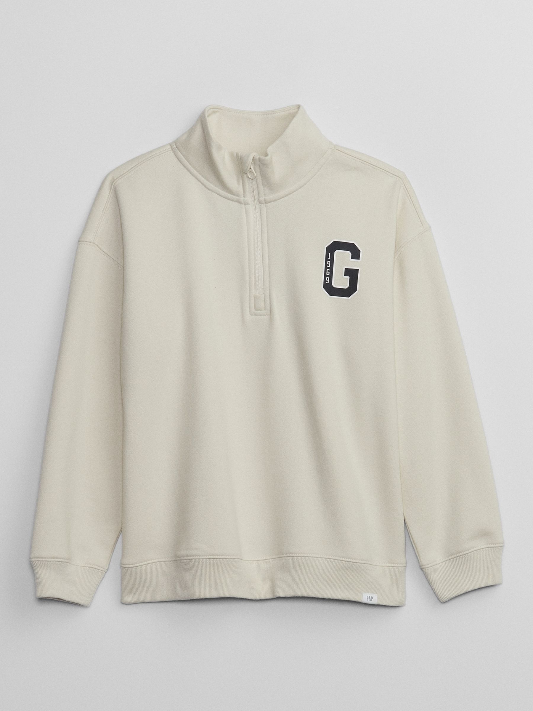 Gap quarter zip sweatshirt clearance