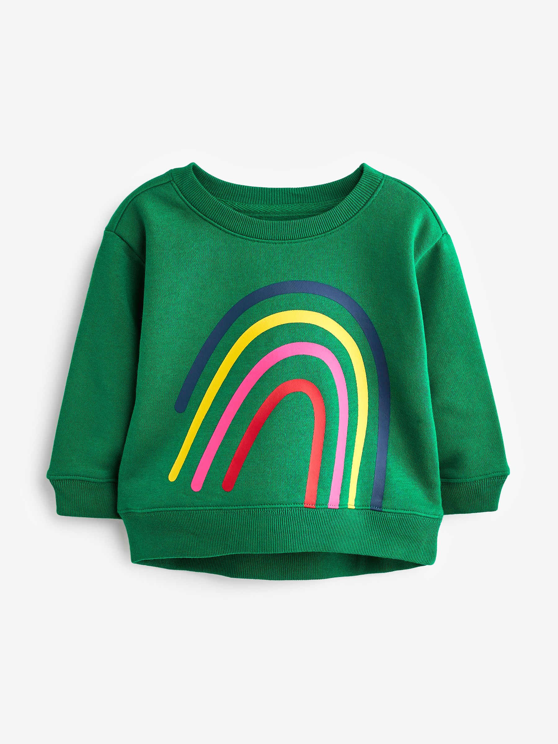 Buy Green Rainbow Graphic Print Sweatshirt from the Gap online shop