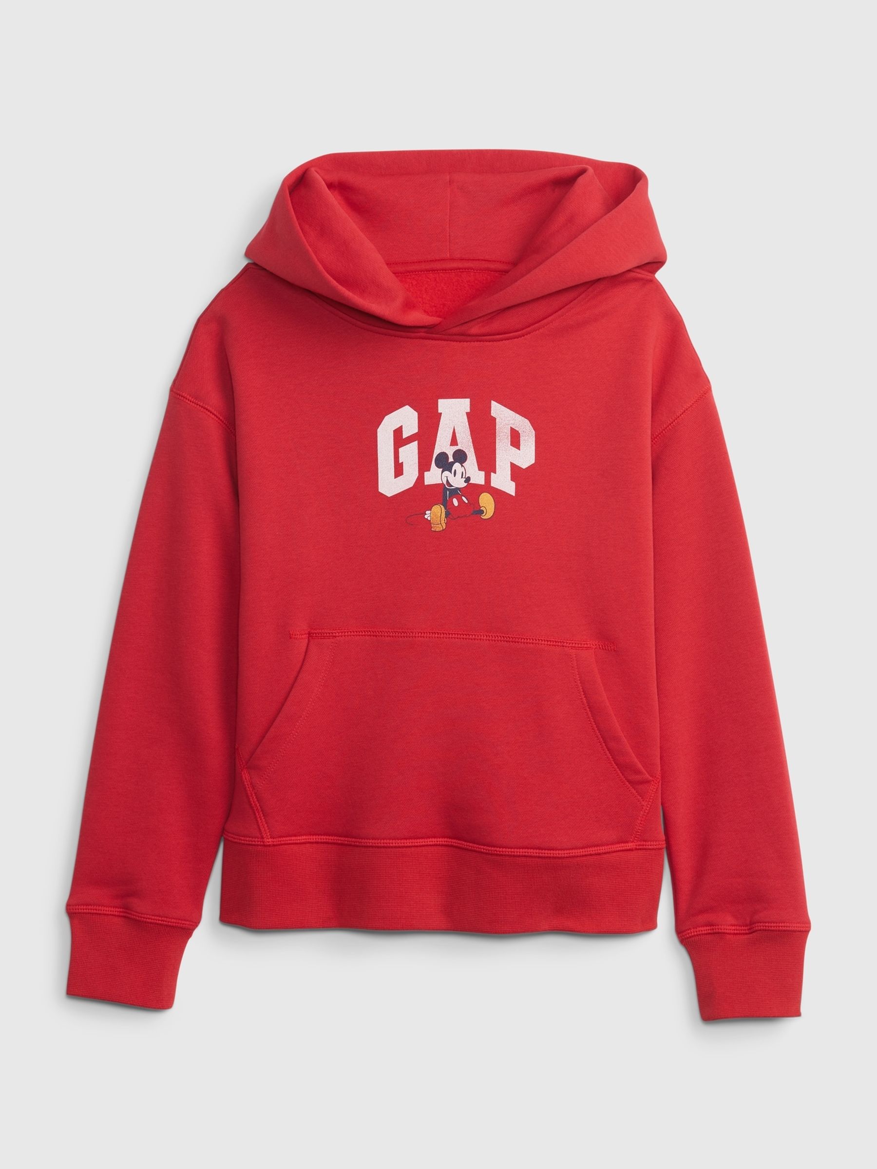 Red Disney Mickey Mouse Graphic Hoodie Gap