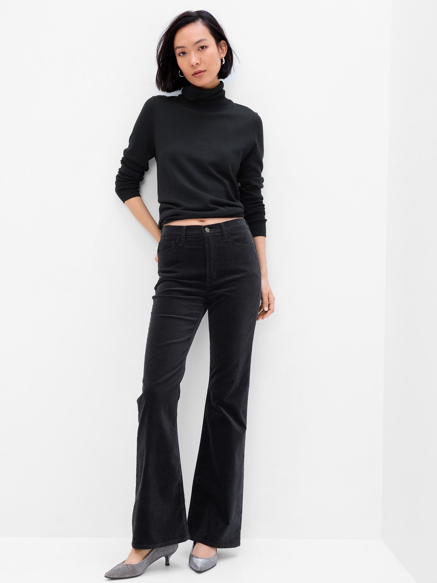 Gap velvet trousers clearance