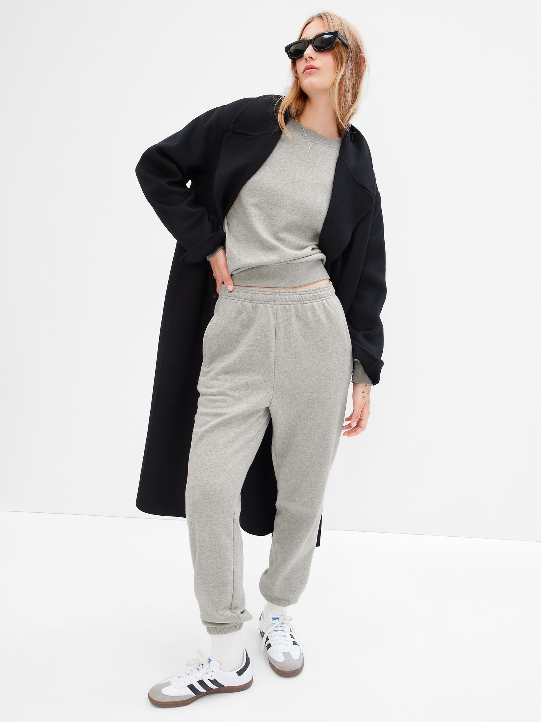 Buy Light Grey High Rise Vintage Soft Pull On Joggers from the Gap online shop