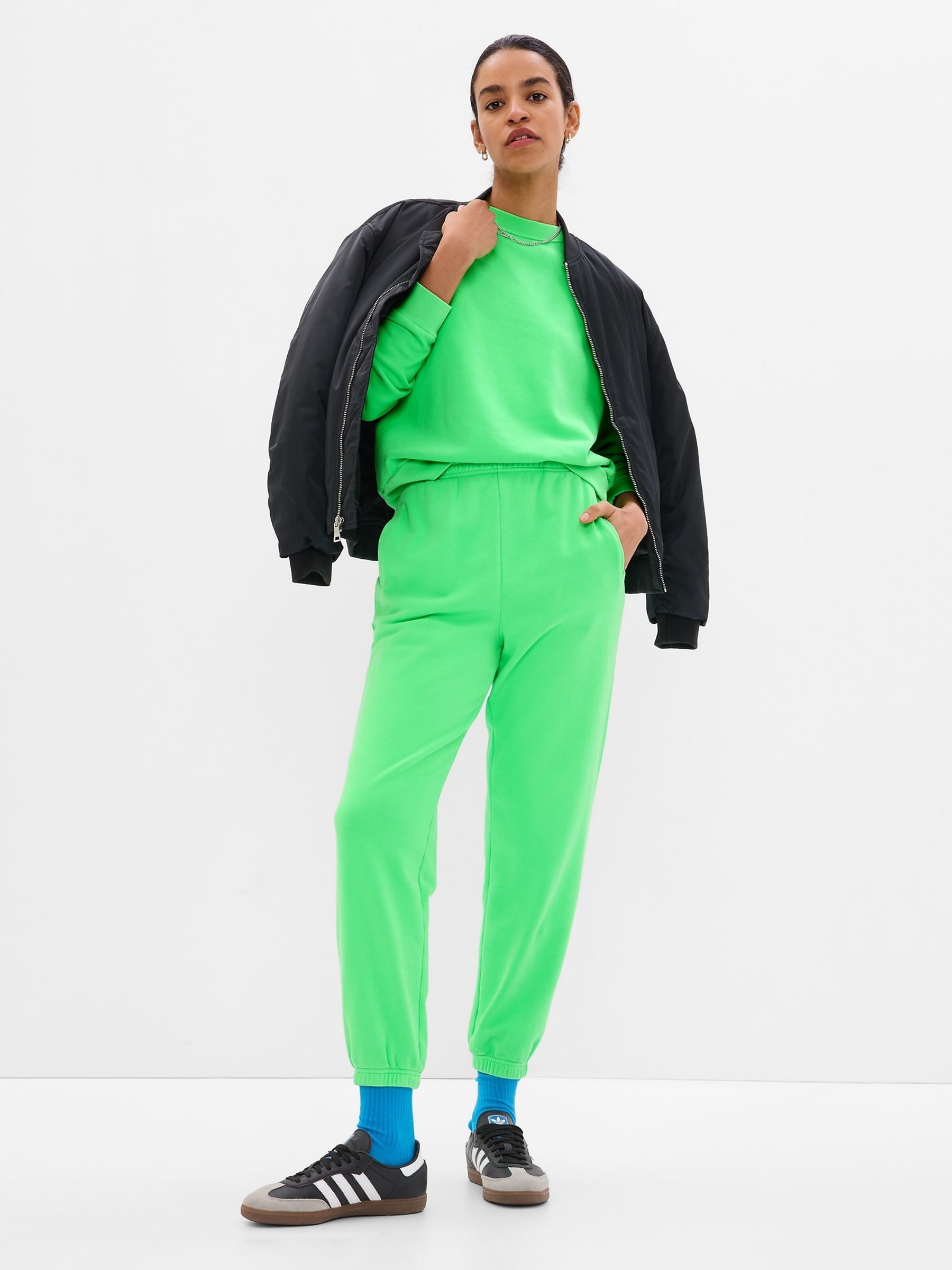 Neon green joggers cheap