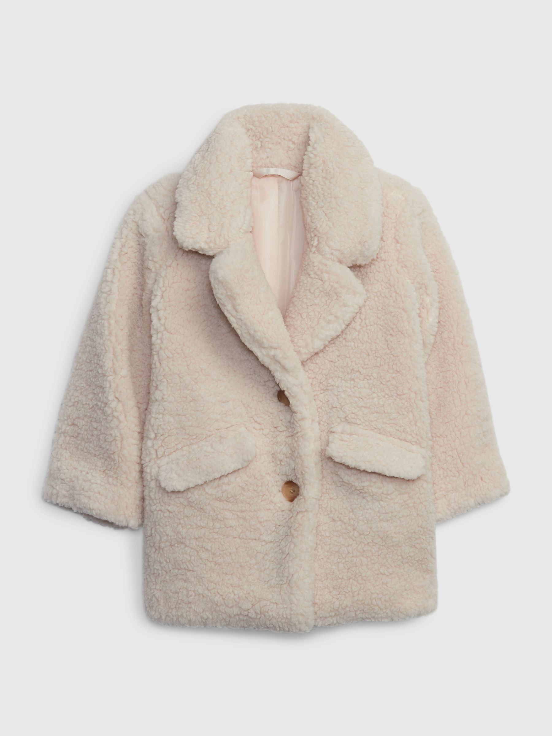 The gap teddy bear coat hot sale