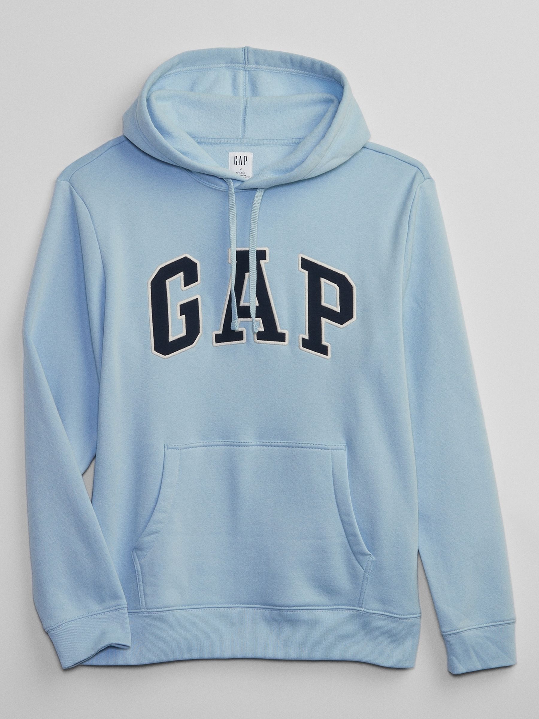Light Blue Logo Hoodie