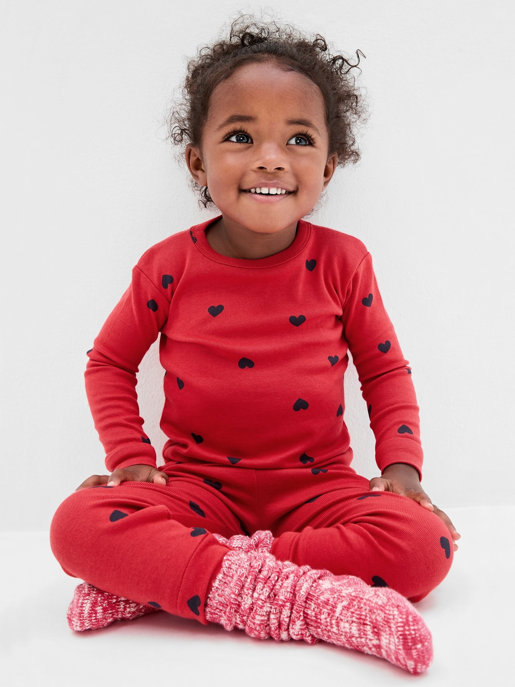 Organic Cotton Heart Pyjamas