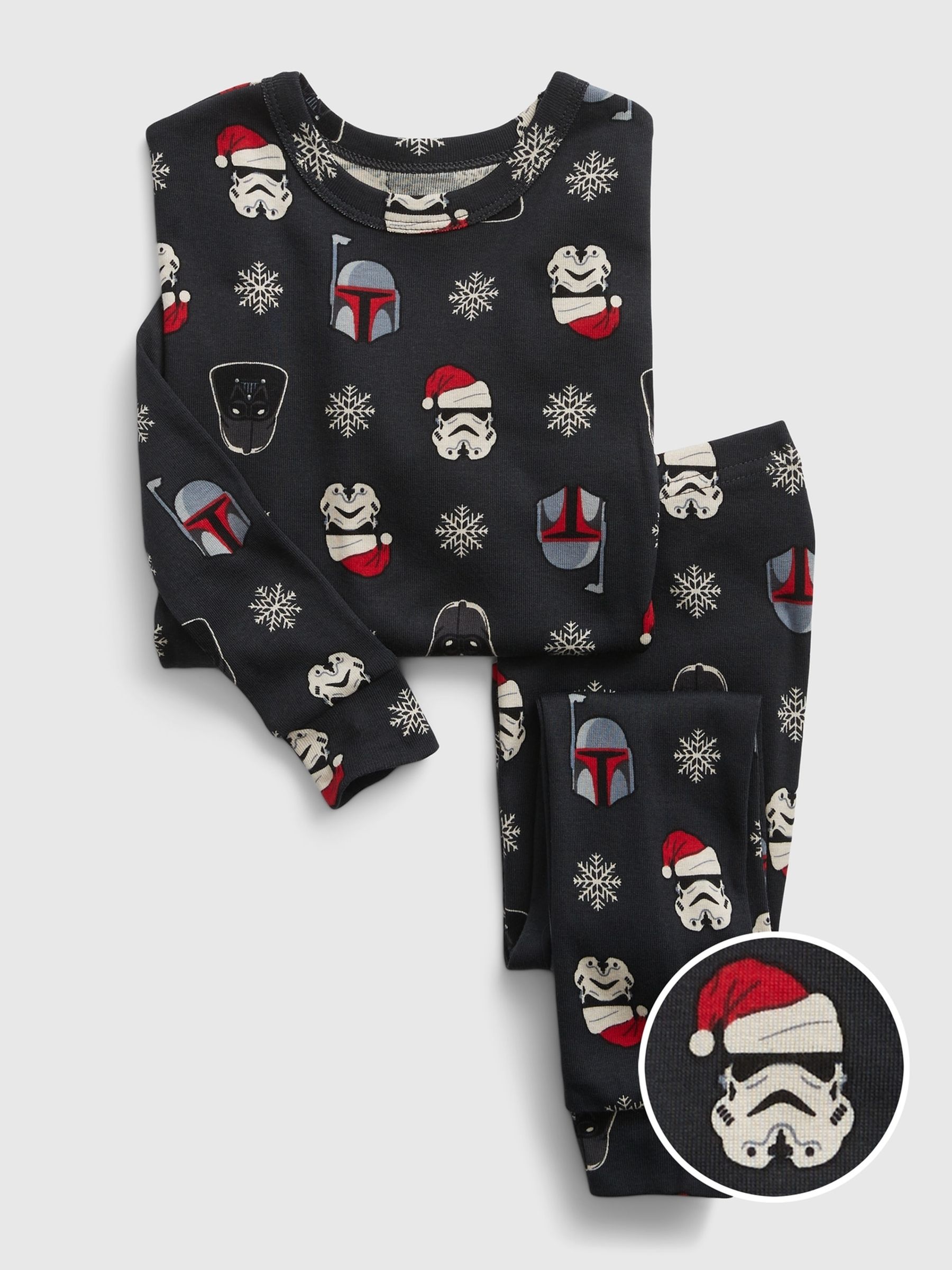 Buy Star Wars Organic Cotton Christmas Pyjamas from the Gap online shop