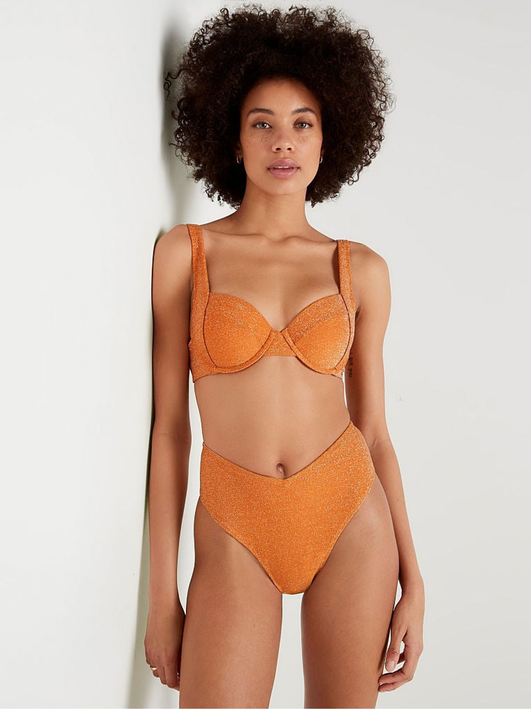 Orange bathing suits victoria secret deals