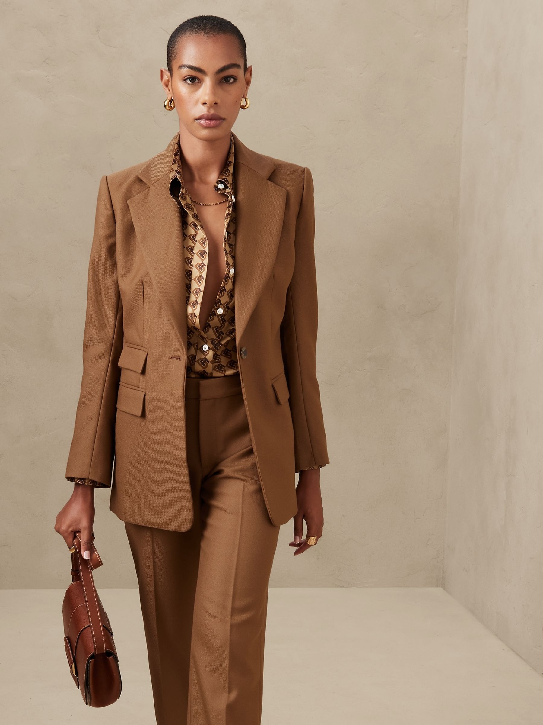 Gap wool blazer deals