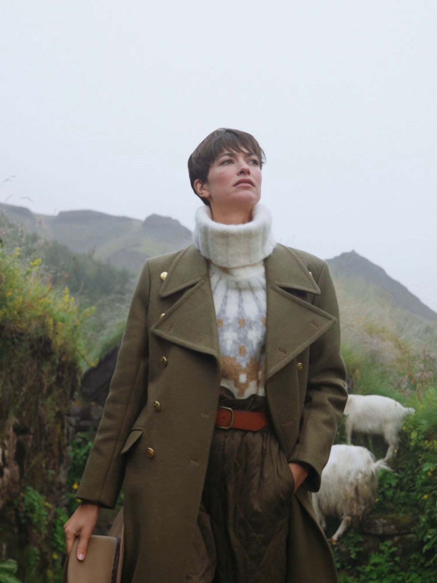 Banana republic green wool coat shop